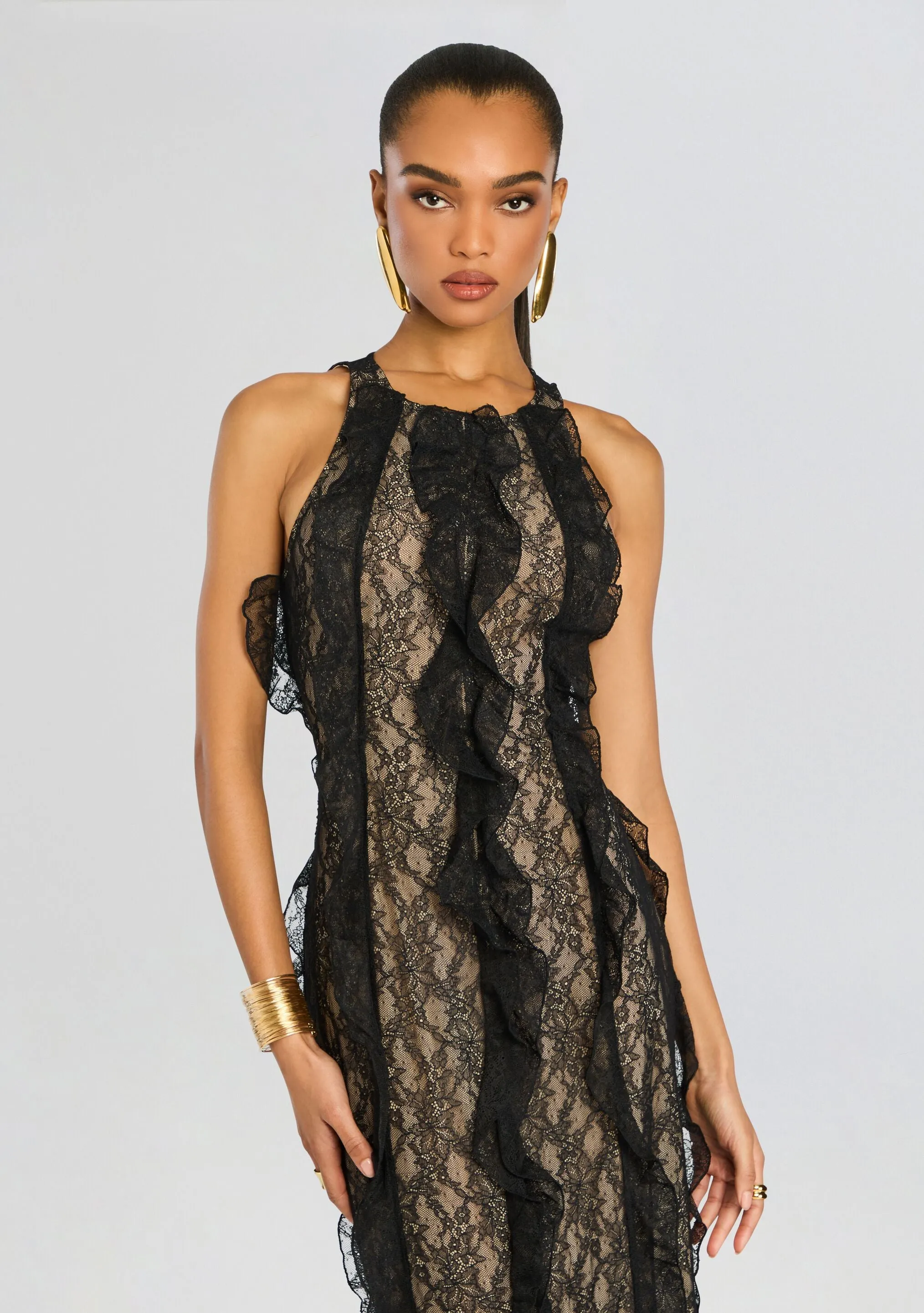Lace Evening Dress sold by Retrofete product image thumbnail 2