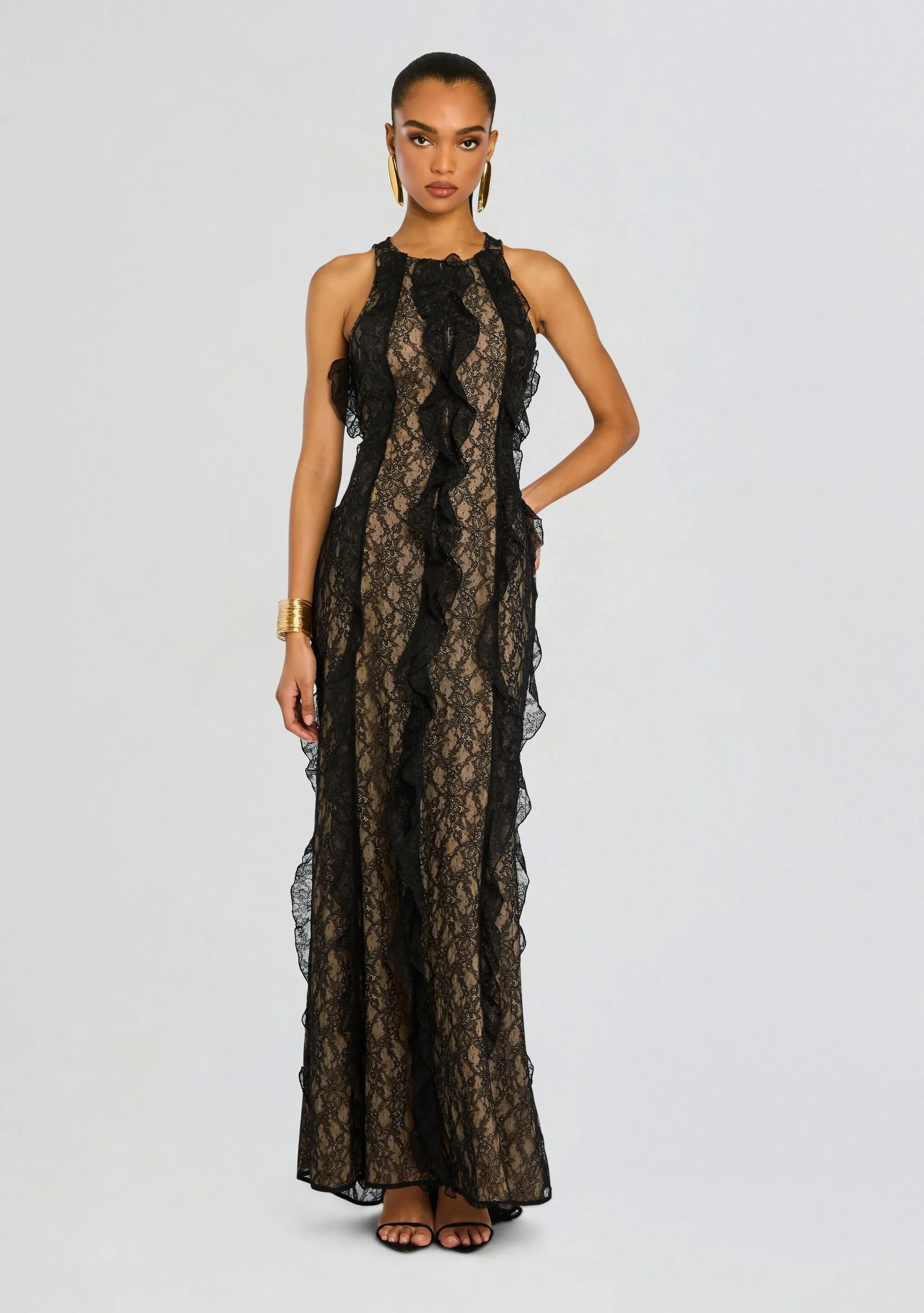 Lace Evening Dress sold by Retrofete