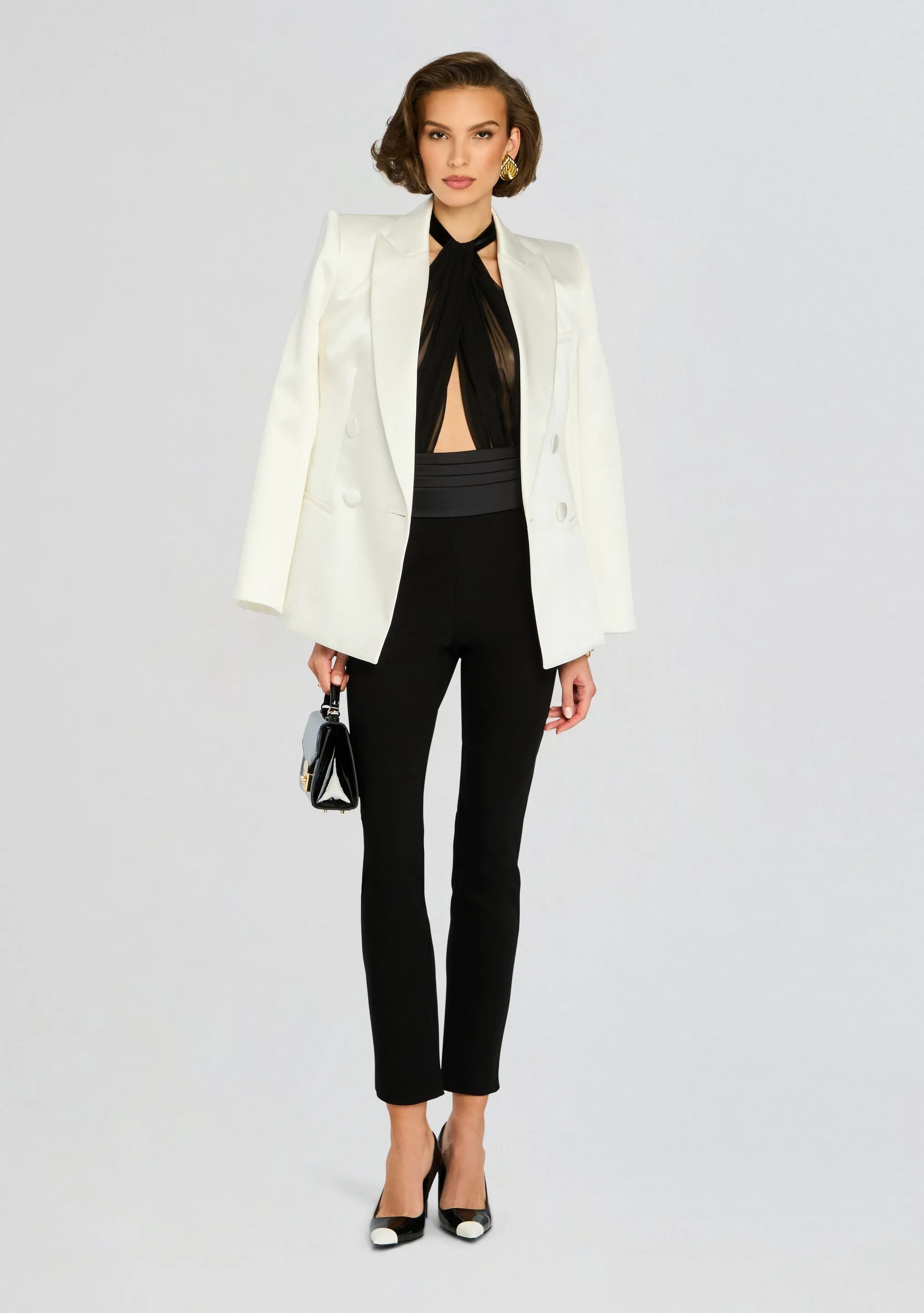 Tuxedo Cigarette Pants sold by Retrofete product image thumbnail 5