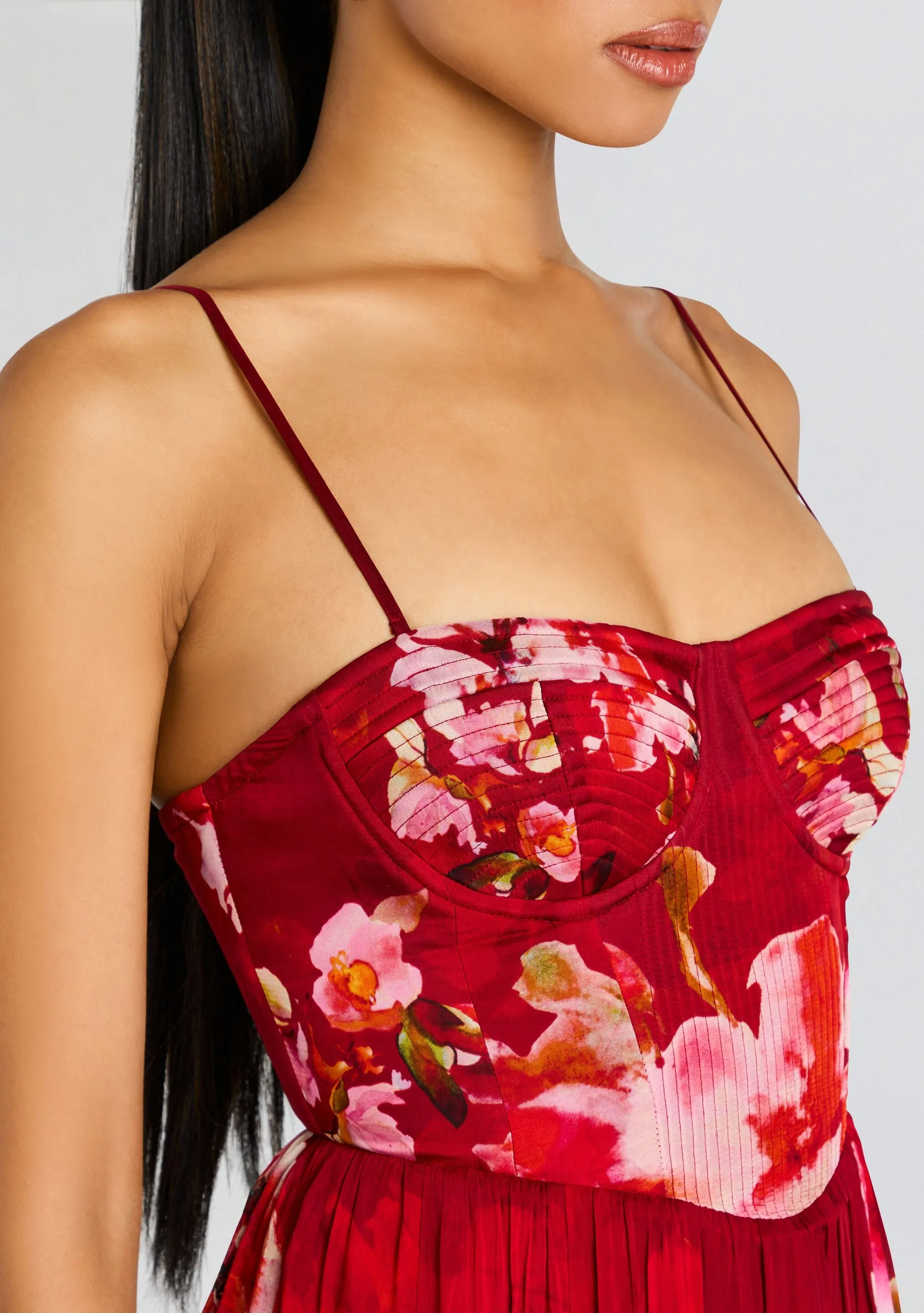 Tuhi Corseted Long Dress sold by Retrofete product image thumbnail 2