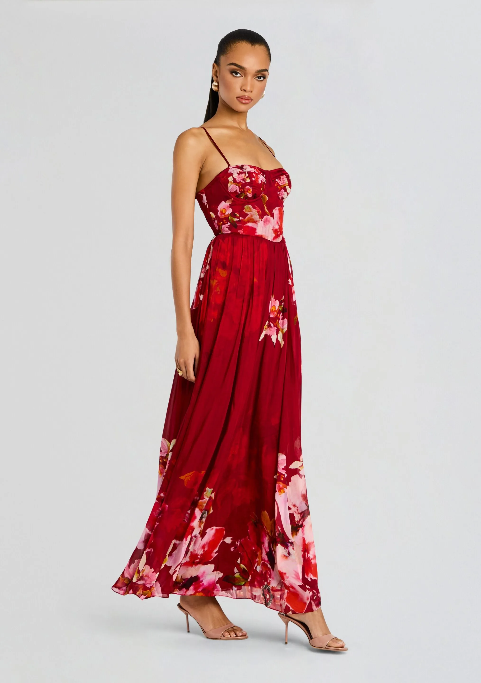 Tuhi Corseted Long Dress sold by Retrofete product image thumbnail 3