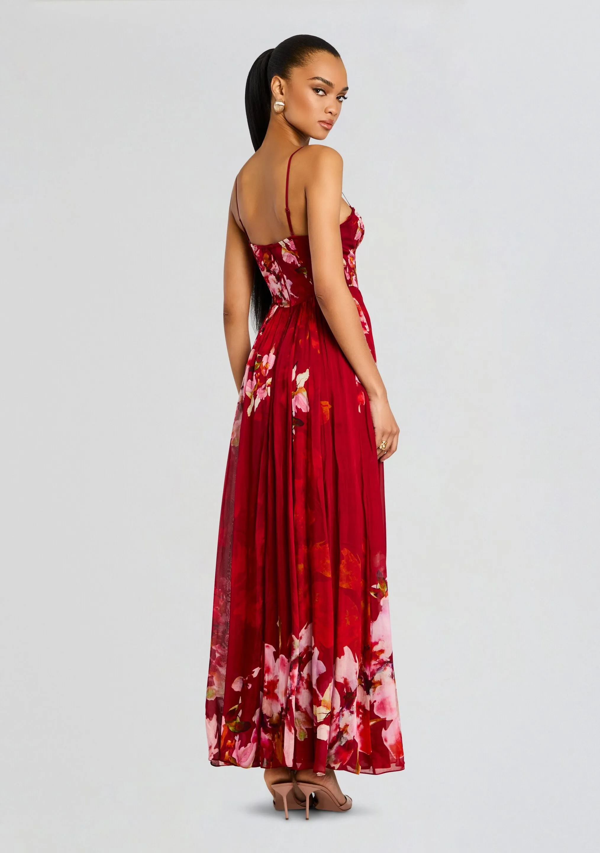 Tuhi Corseted Long Dress sold by Retrofete product image thumbnail 4