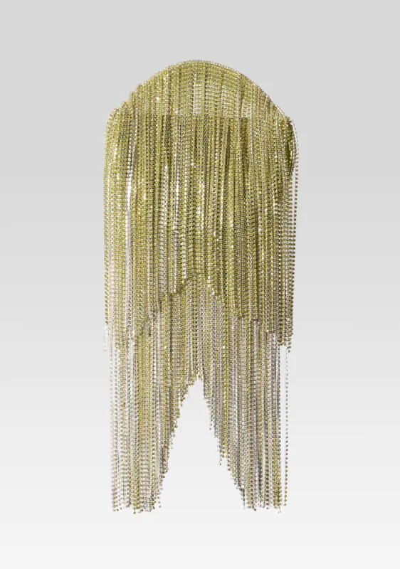 Talia Small Crystal Logo Bag sold by Retrofete