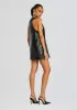 Sacha Leather Dress sold by Retrofete