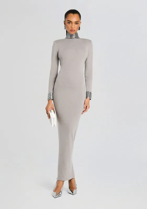 Monroe Embellished Knit Dress sold by Retrofete