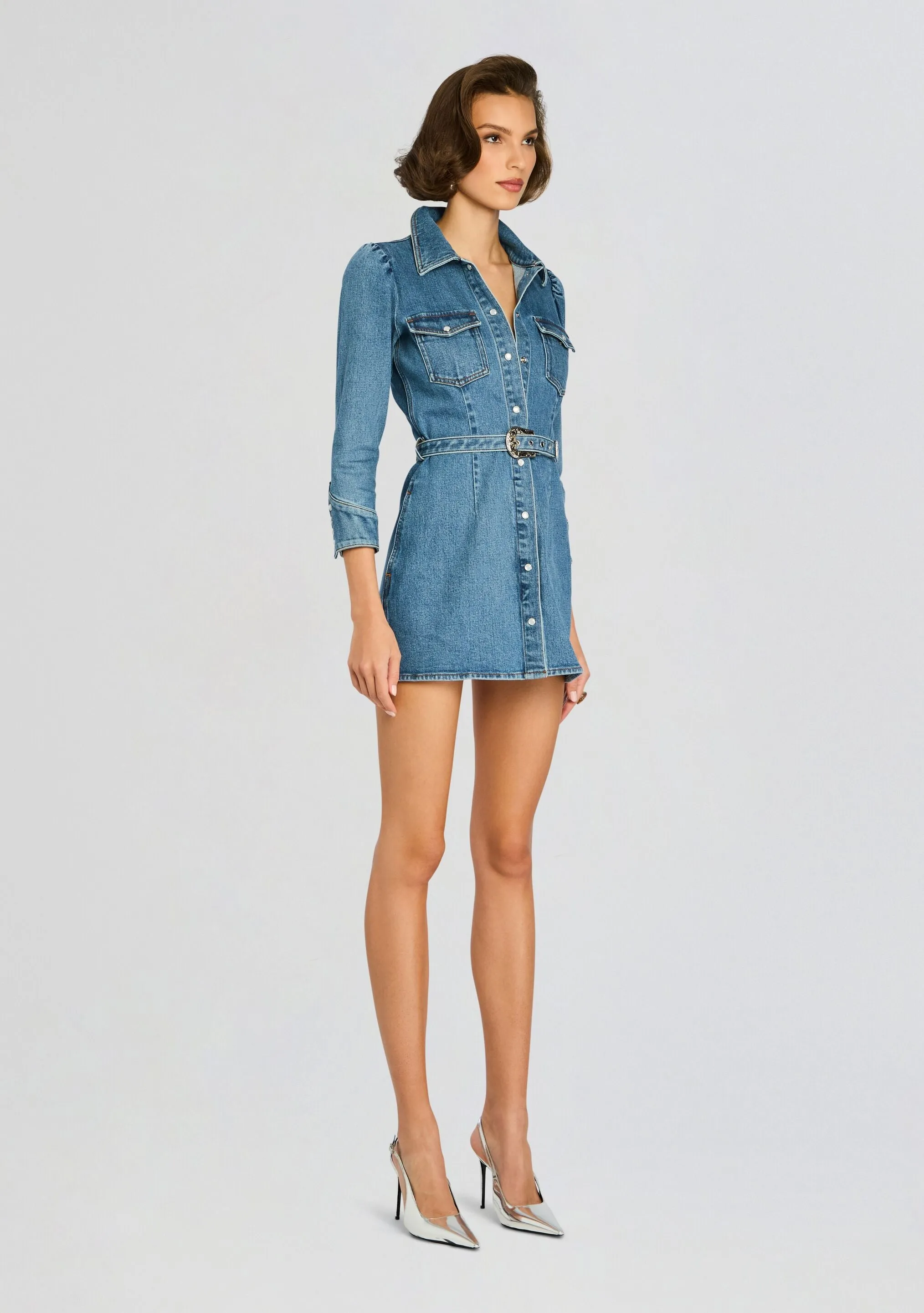 Wiley Denim Dress sold by Retrofete product image thumbnail 3