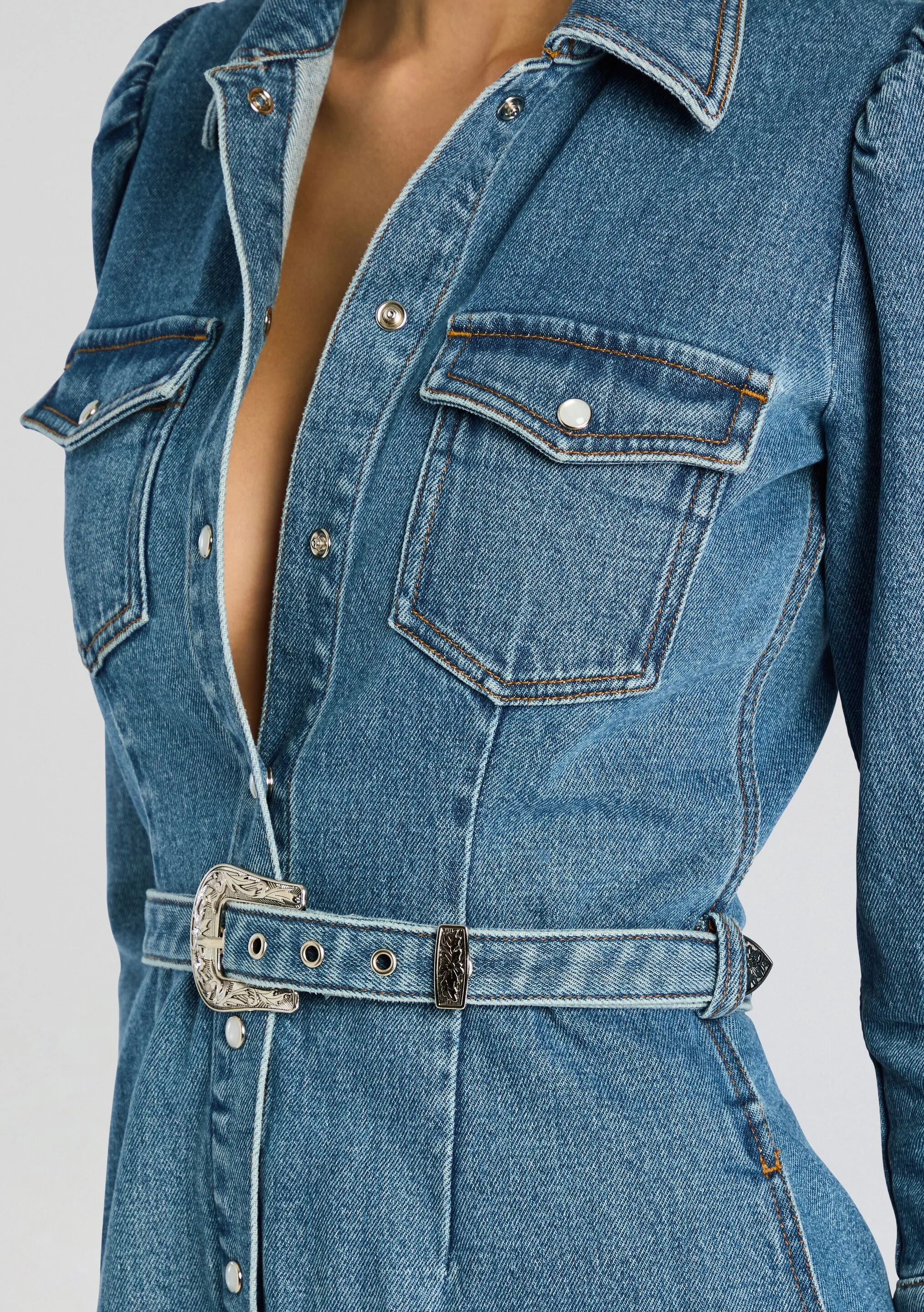 Wiley Denim Dress sold by Retrofete product image thumbnail 2