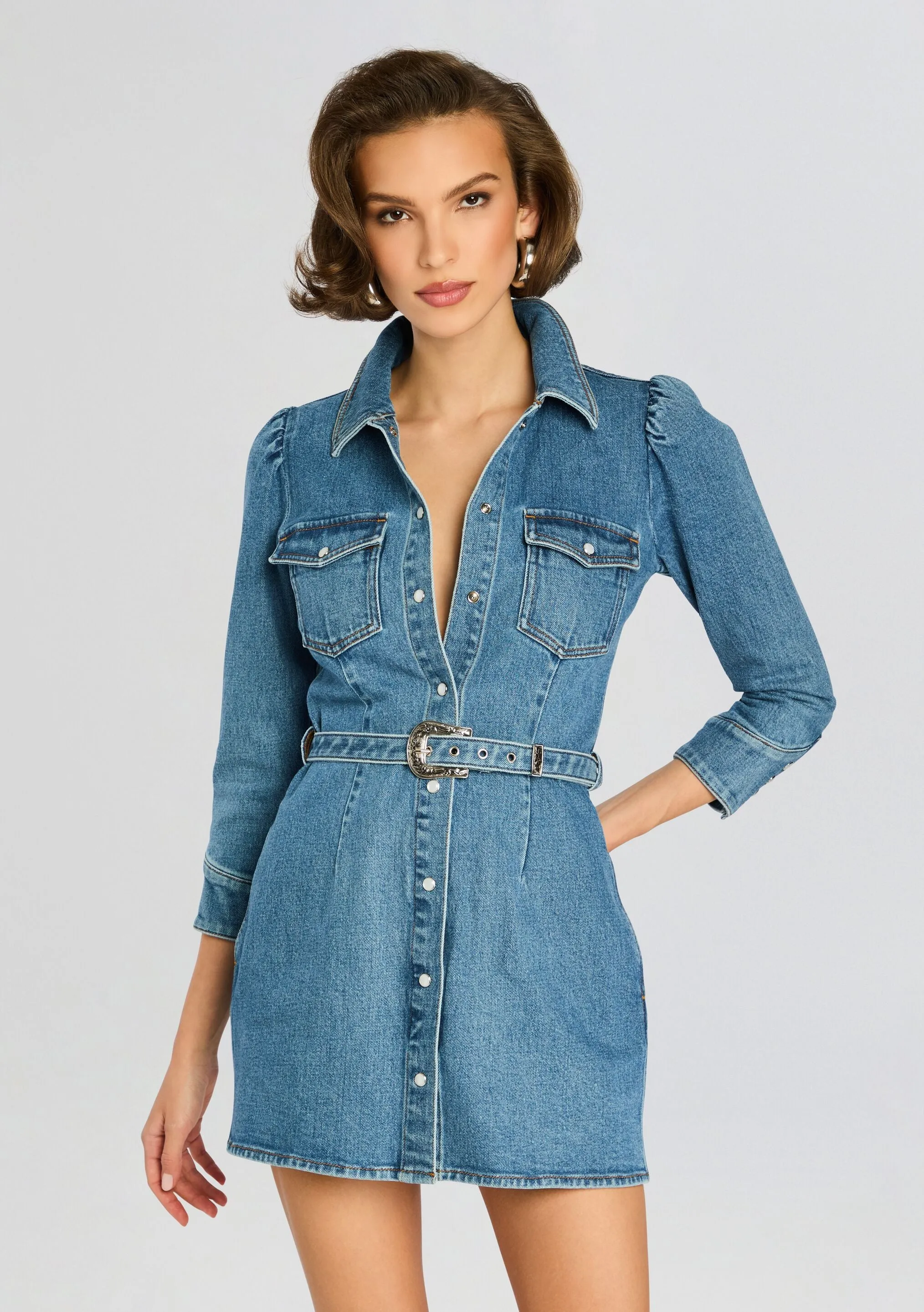 Wiley Denim Dress sold by Retrofete product image thumbnail 5