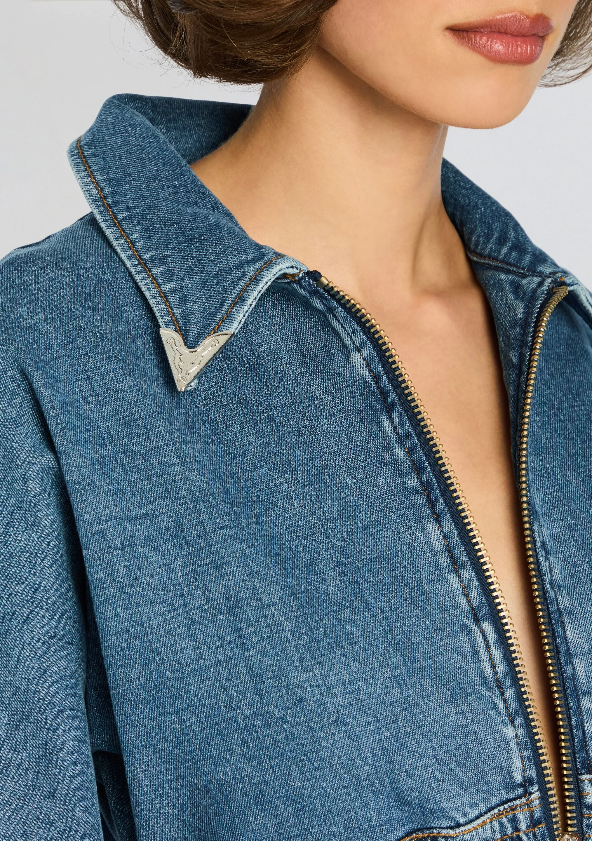 Deidra Denim Jumpsuit sold by Retrofete product image thumbnail 2