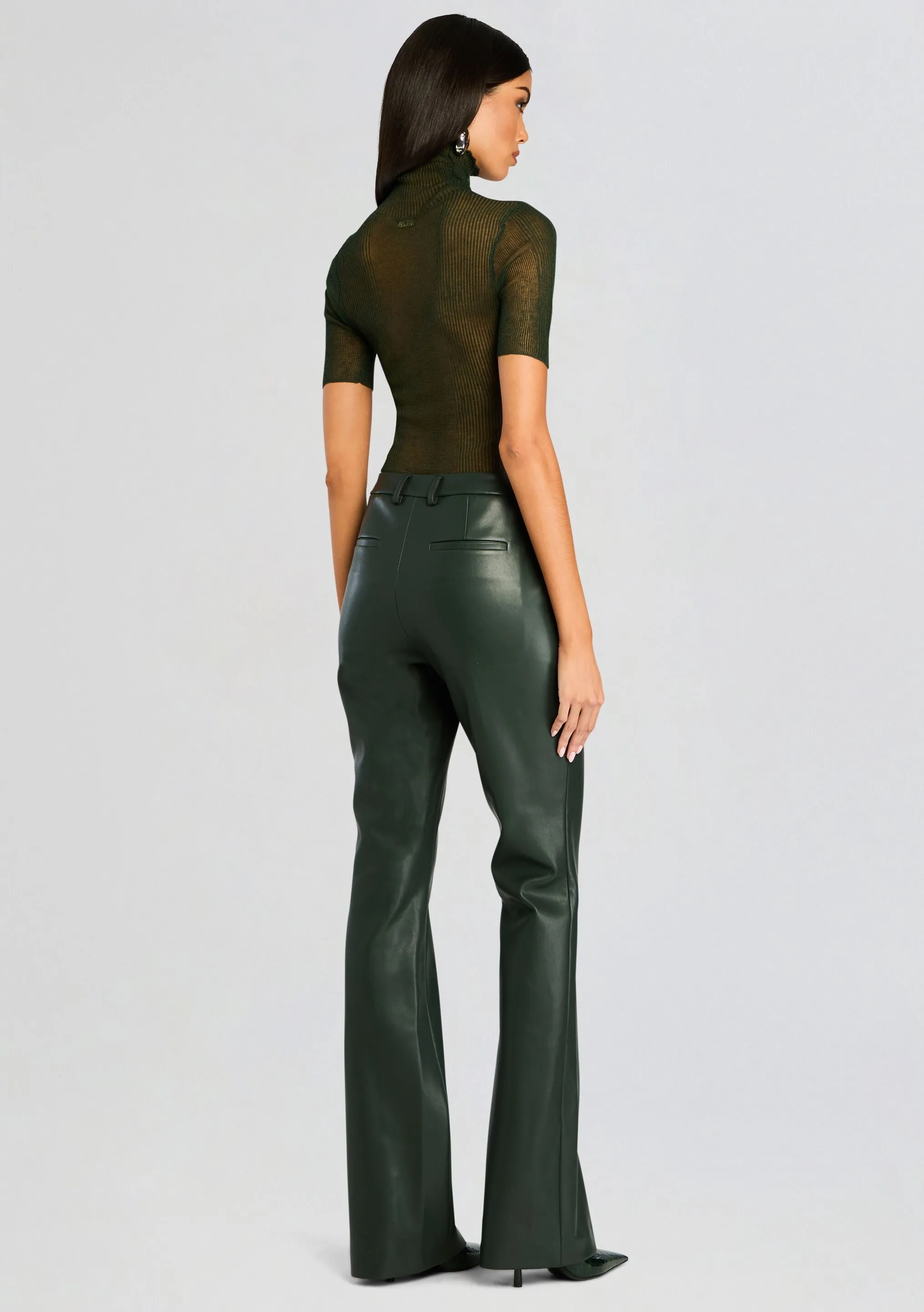 Ronja Vegan Leather Trouser sold by Retrofete product image thumbnail 4