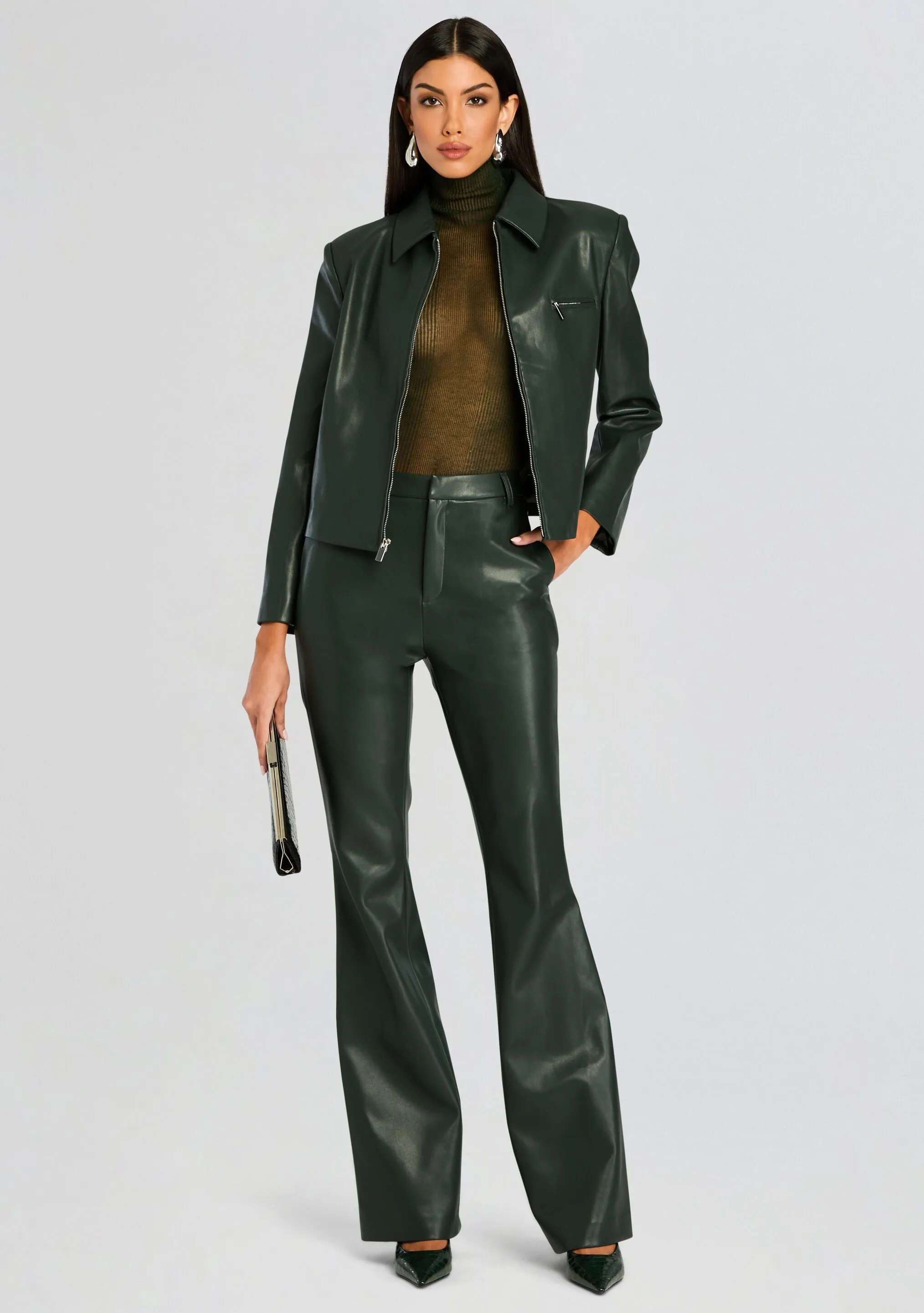 Ronja Vegan Leather Trouser sold by Retrofete product image thumbnail 5