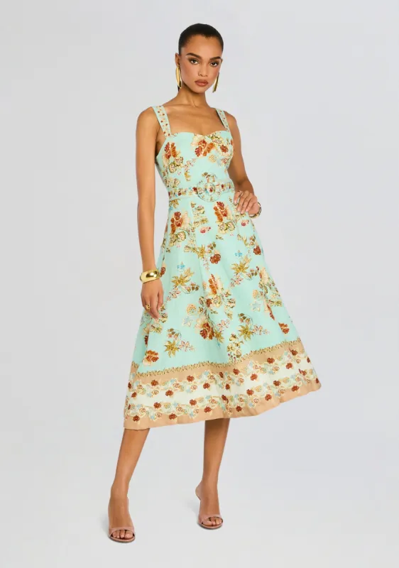 Rohi Long Dress sold by Retrofete