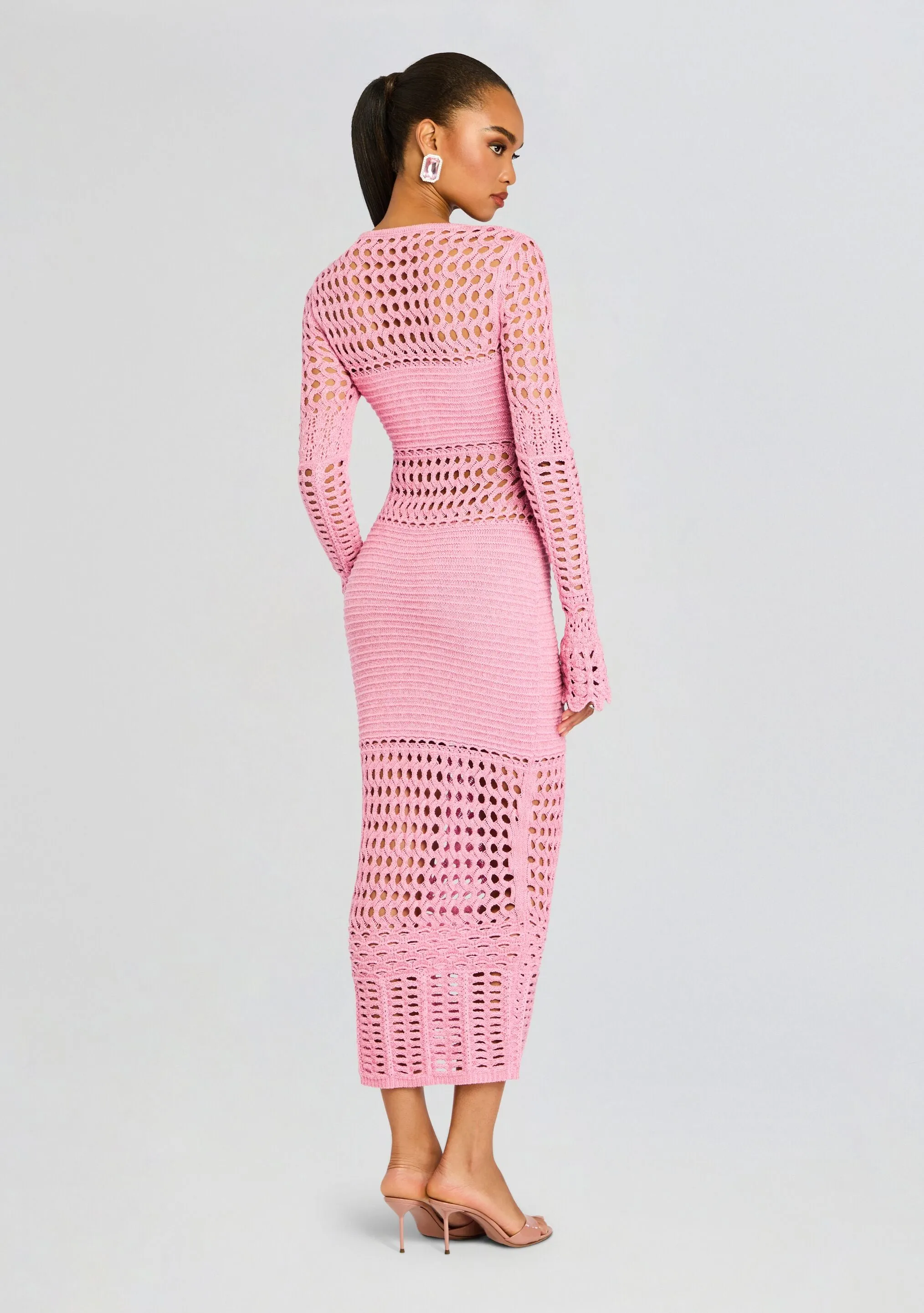 Airie Knit Crochet Dress sold by Retrofete product image thumbnail 4