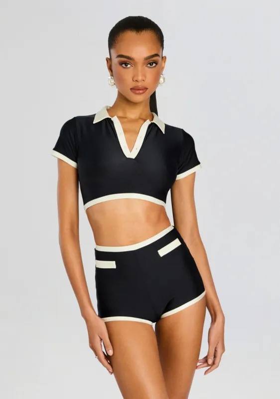 Chloe Crop Top sold by Retrofete