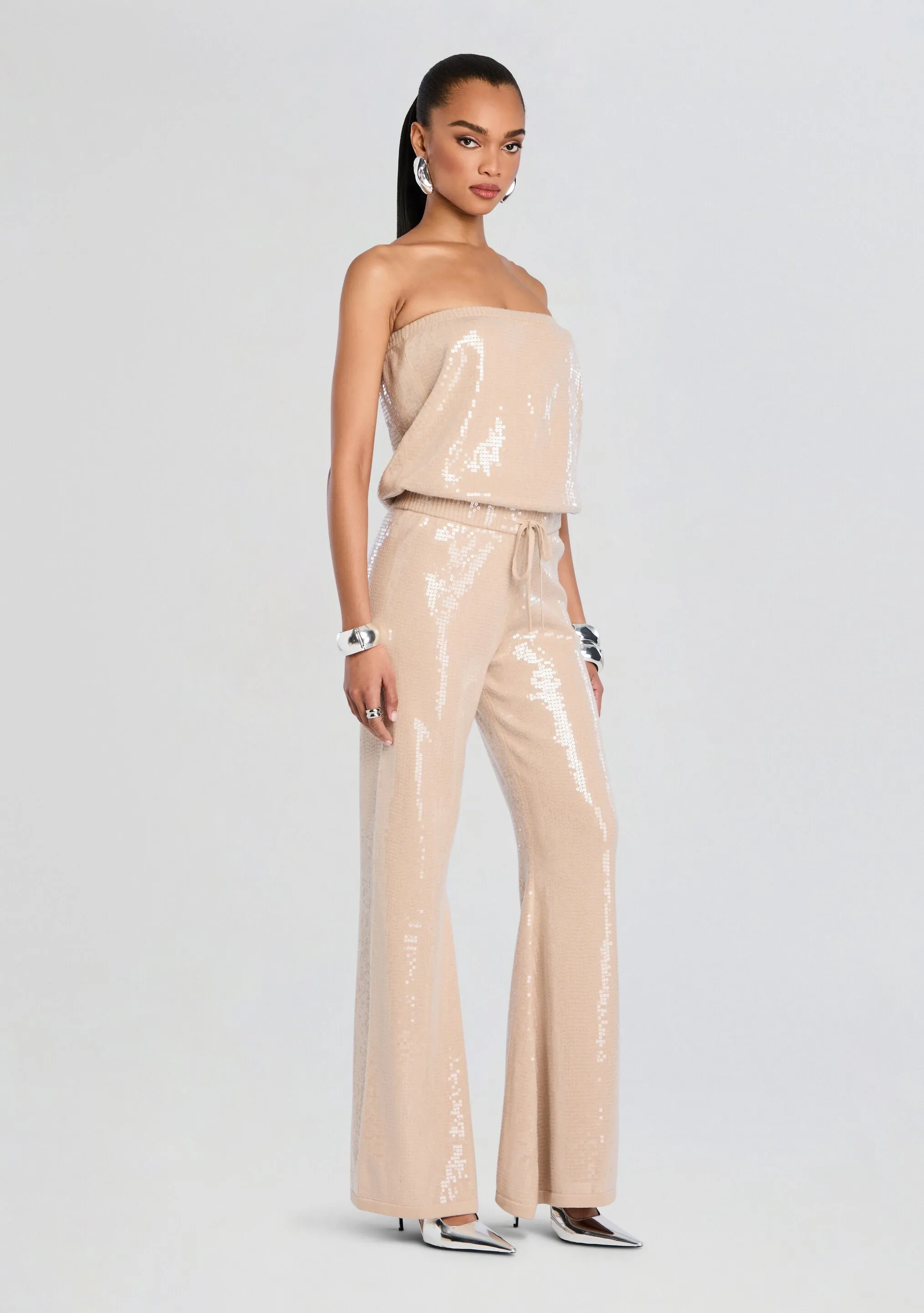 Allie Sequin Knit Jumpsuit sold by Retrofete product image thumbnail 3
