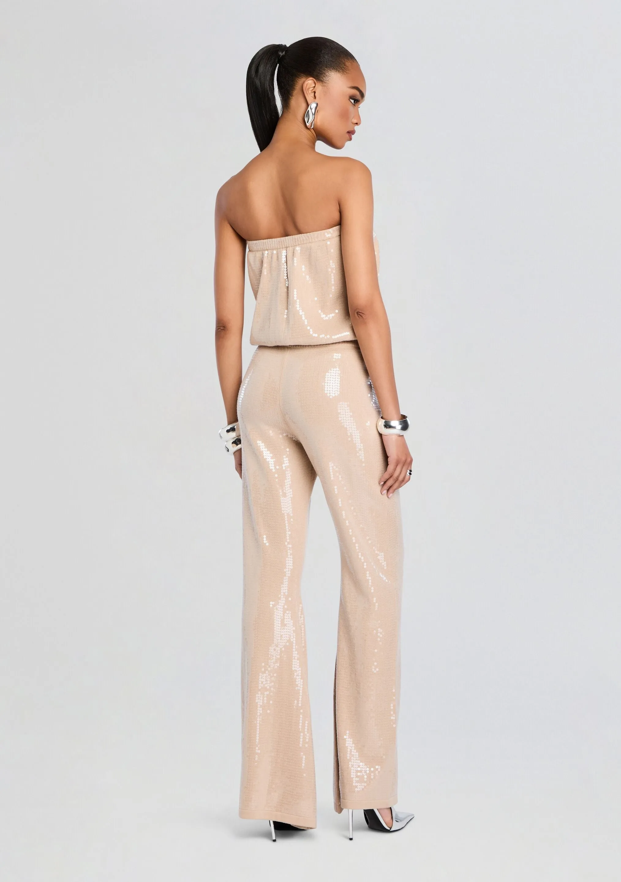 Allie Sequin Knit Jumpsuit sold by Retrofete product image thumbnail 4