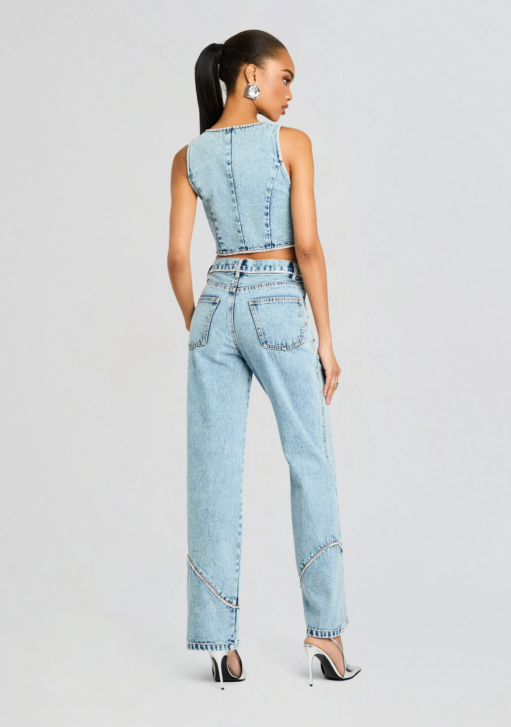 Izzie Embellished Jean sold by Retrofete product image thumbnail 3