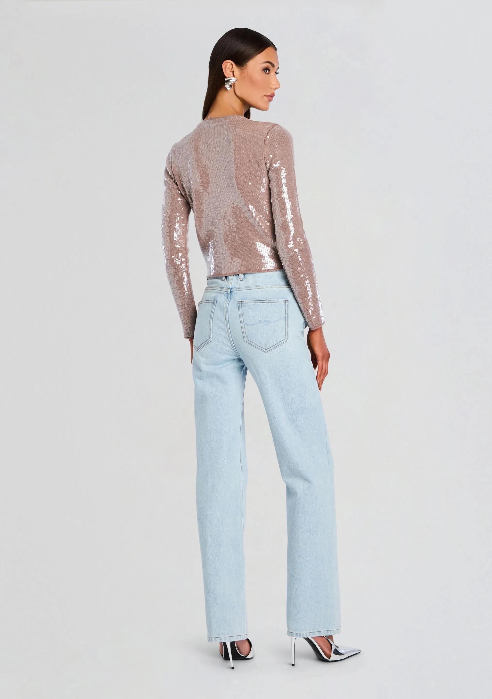 Brooklyn High Rise Straight Jean sold by Retrofete product image thumbnail 4