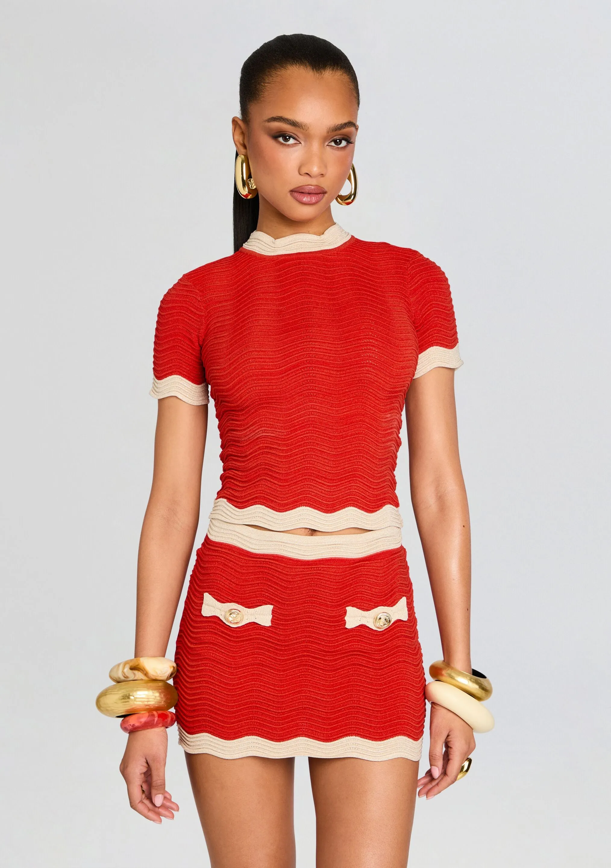 Iyla Knit Top sold by Retrofete