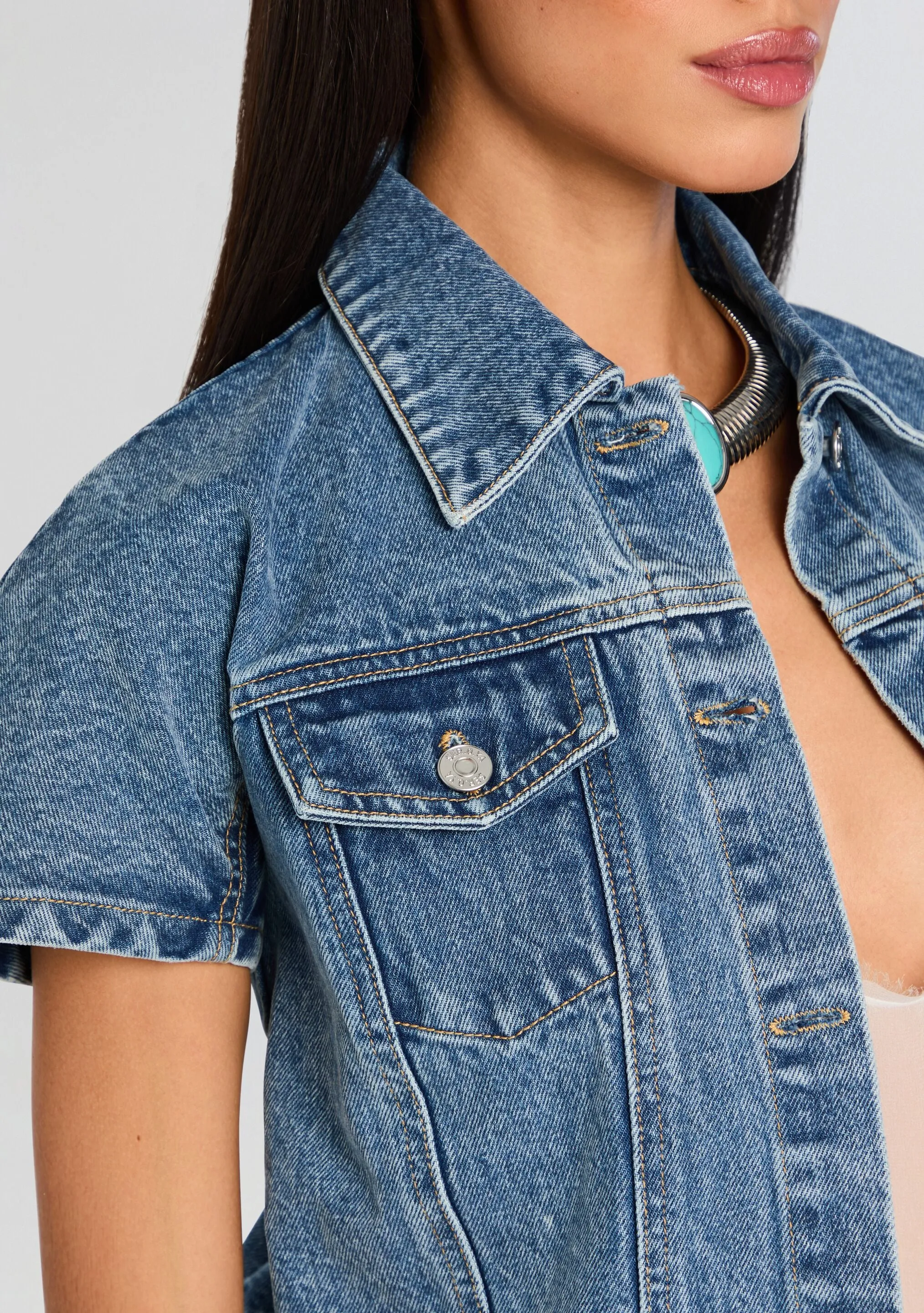 Magda Cap Sleeve Jacket sold by Retrofete product image thumbnail 2