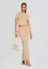Kora Knit Maxi Skirt sold by Retrofete
