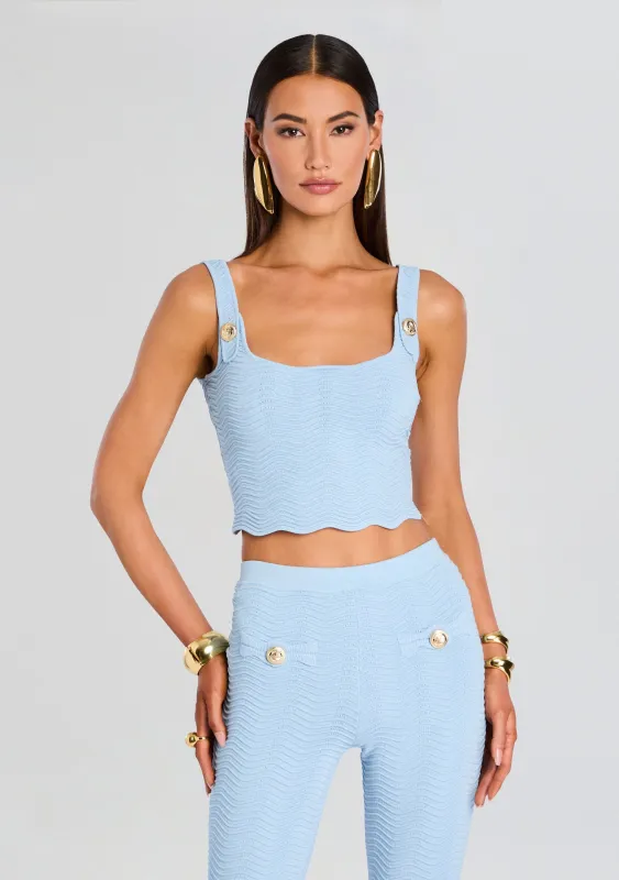 Aloe Knit Top sold by Retrofete