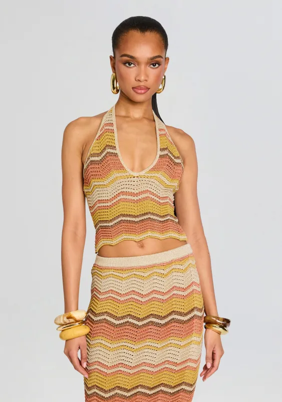 Luz Crochet Top sold by Retrofete