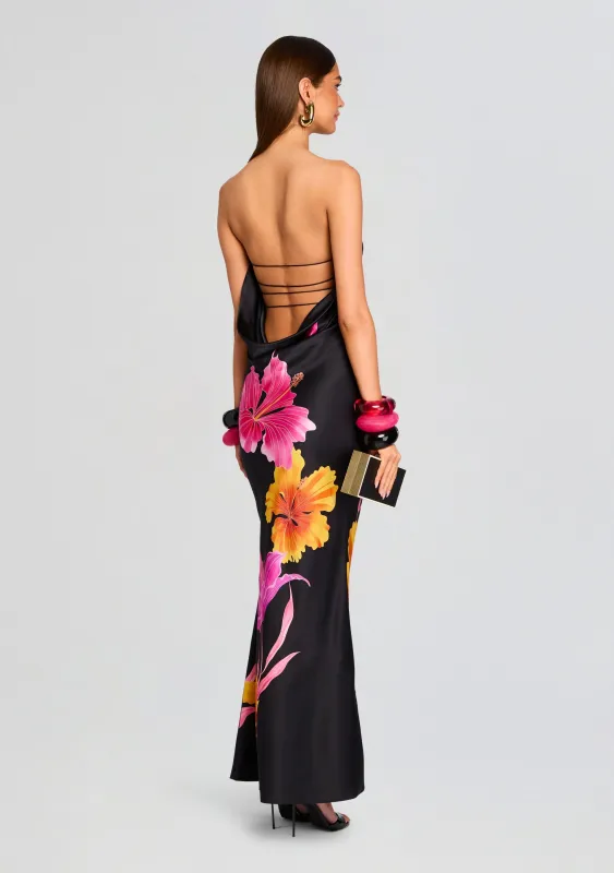 Keaton Silk Dress sold by Retrofete