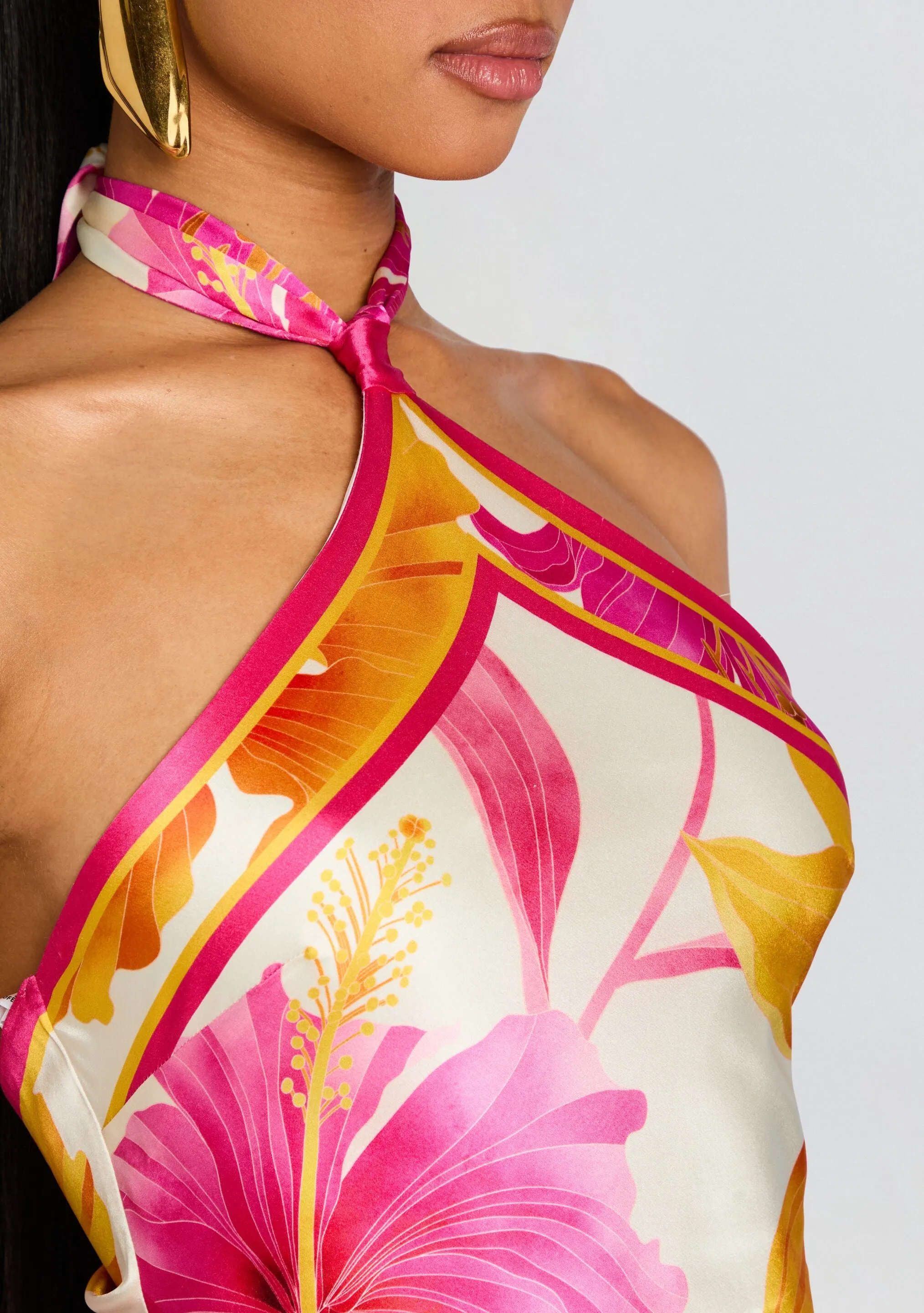 Adelaide Silk Dress sold by Retrofete product image thumbnail 2