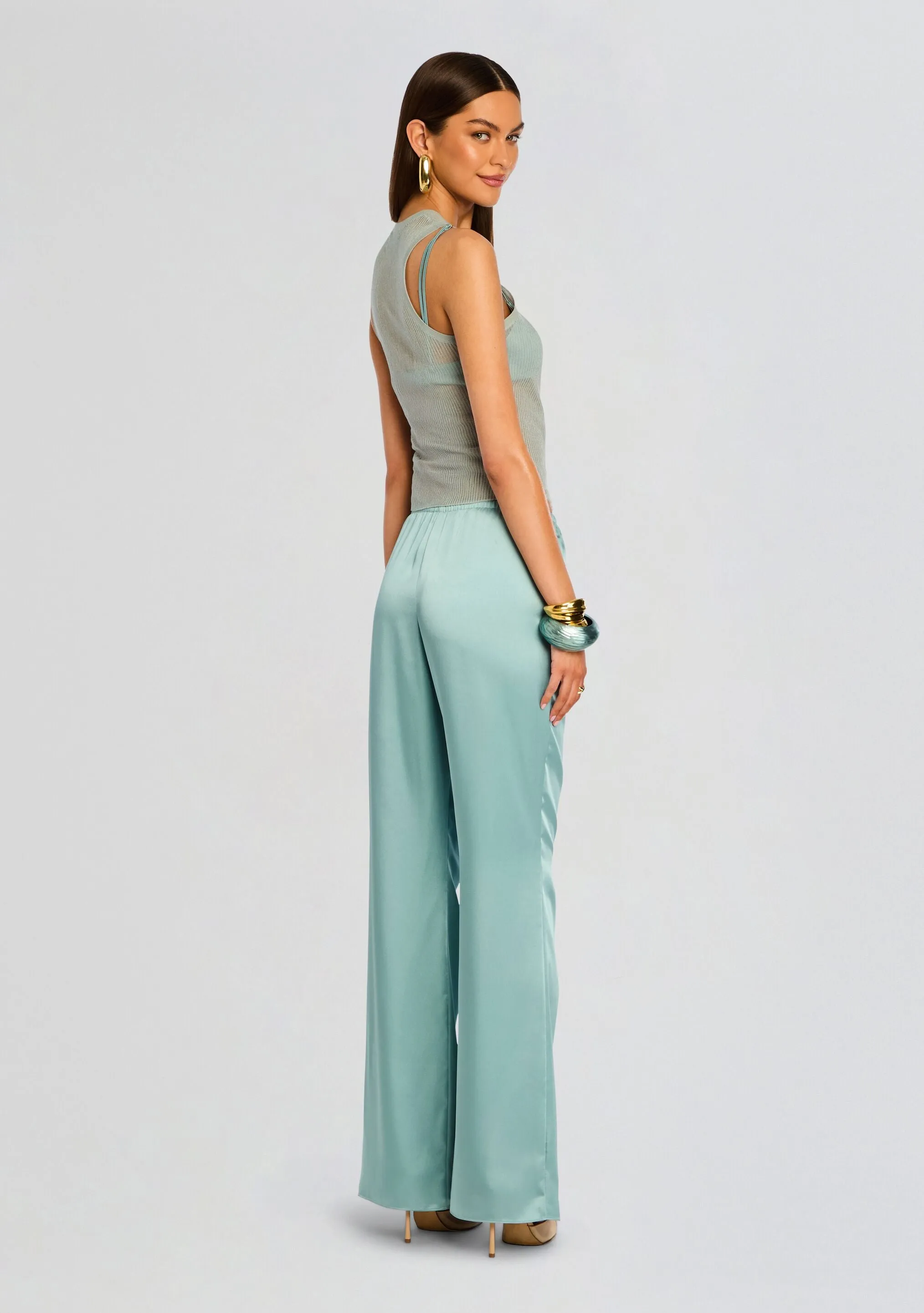 Viva Satin Pant sold by Retrofete product image thumbnail 4