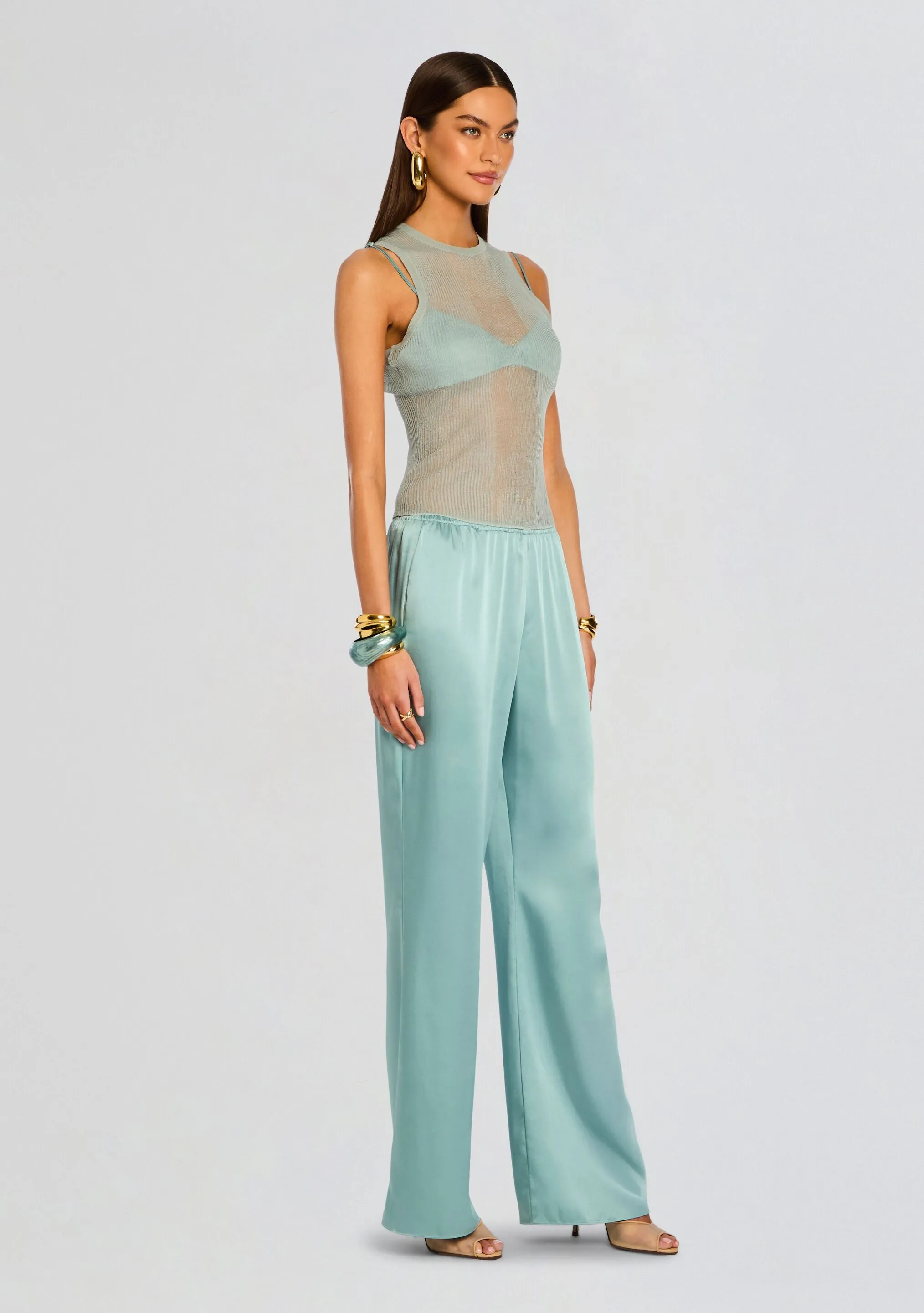 Viva Satin Pant sold by Retrofete product image thumbnail 3