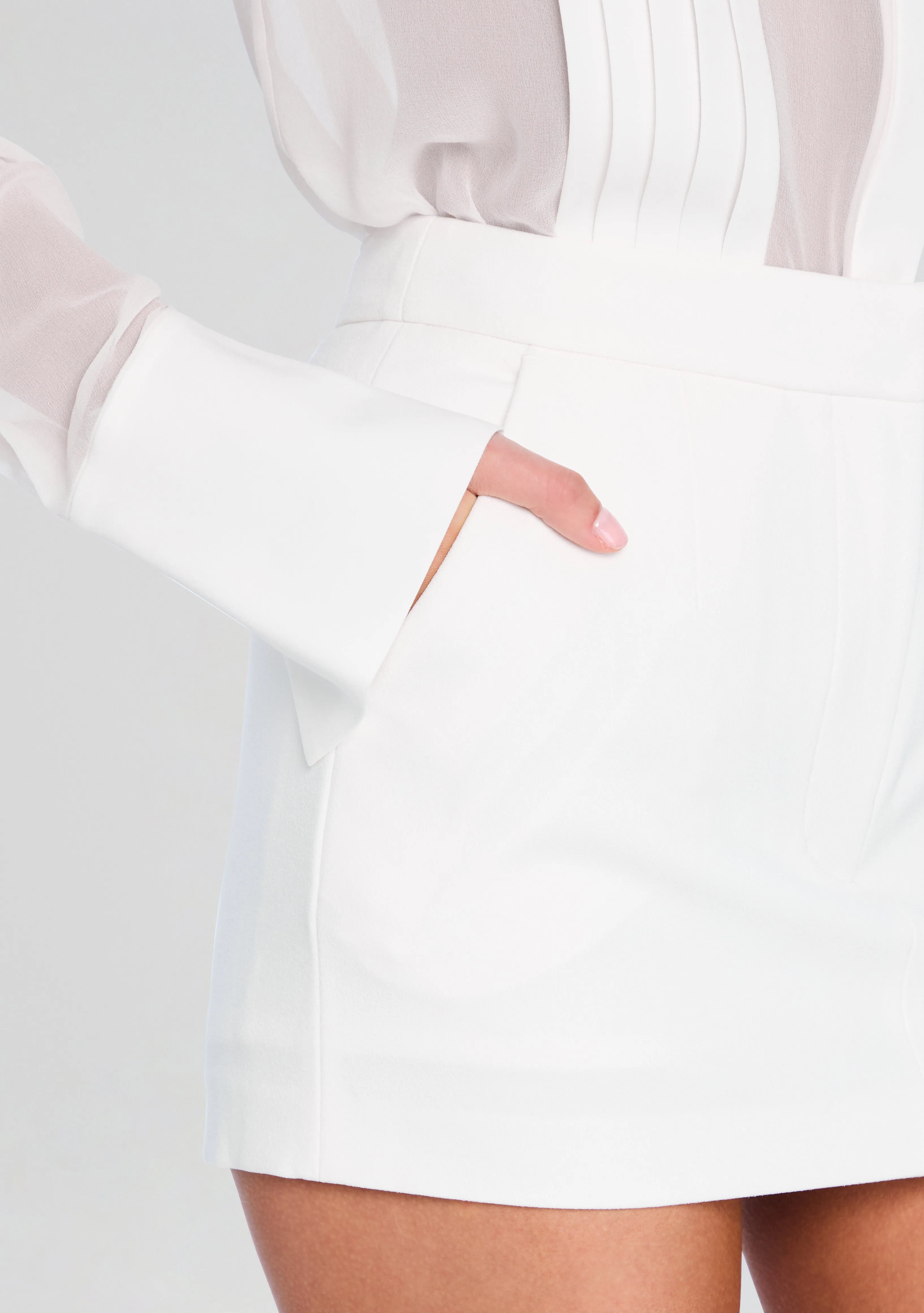 Margot Mini Lined Skirt sold by Retrofete product image thumbnail 2