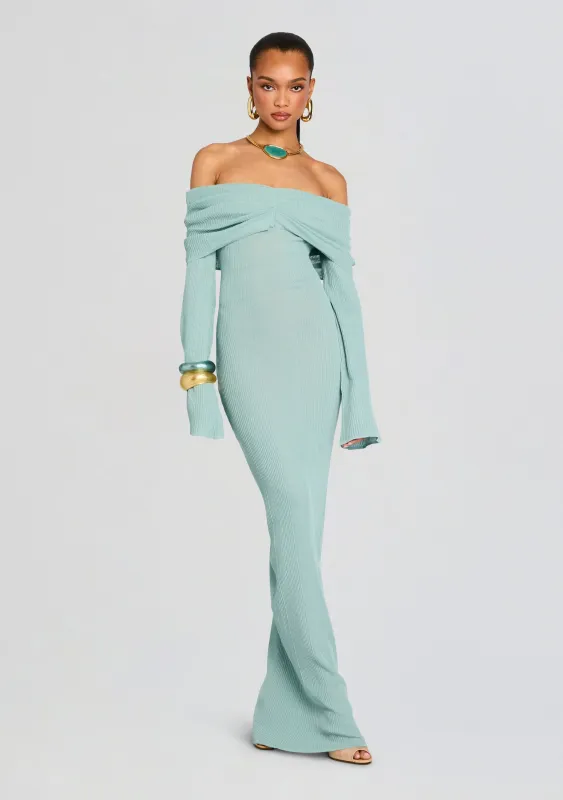 Xenia Knit Maxi Dress sold by Retrofete