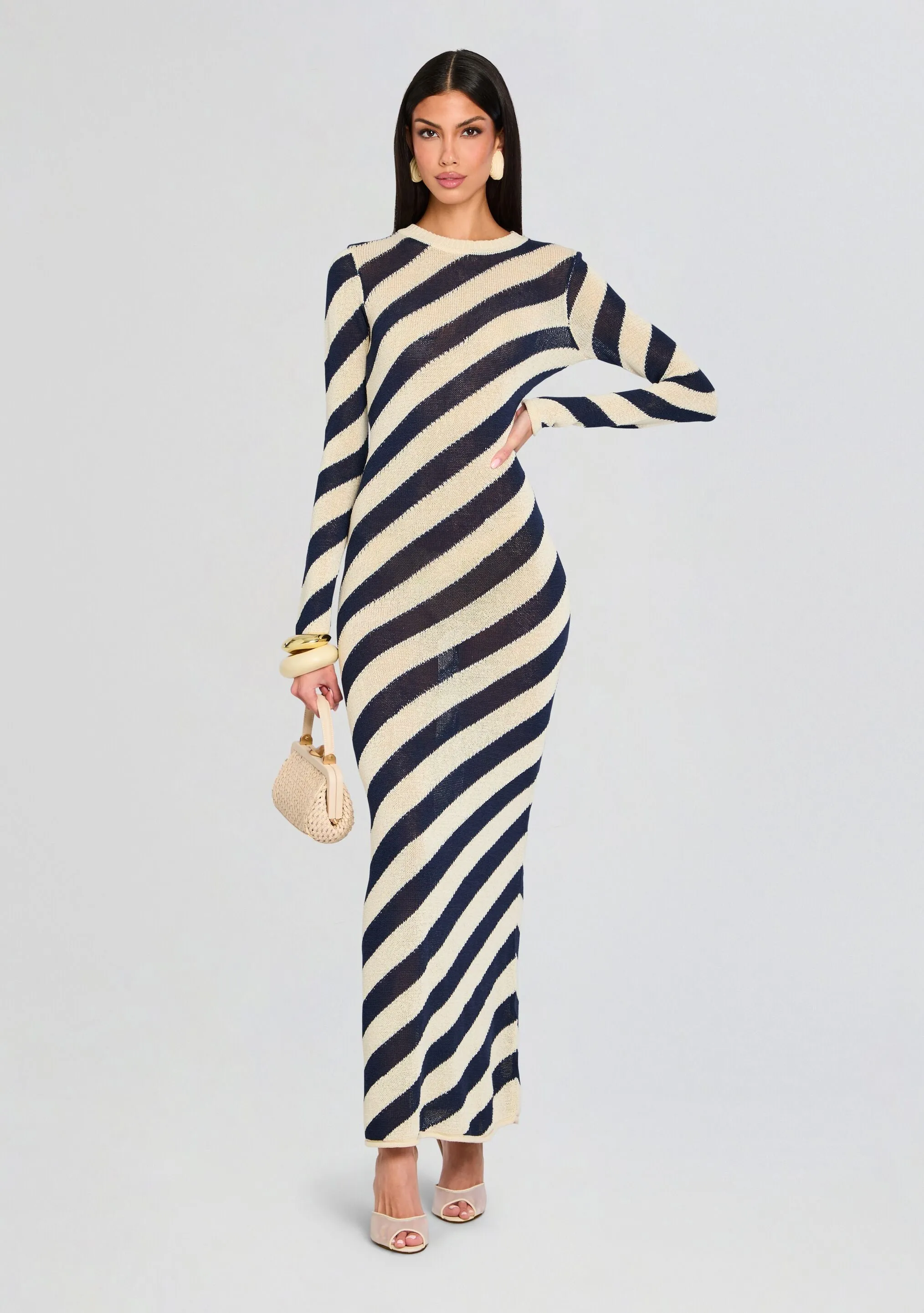 Rubi Knit Maxi Dress sold by Retrofete
