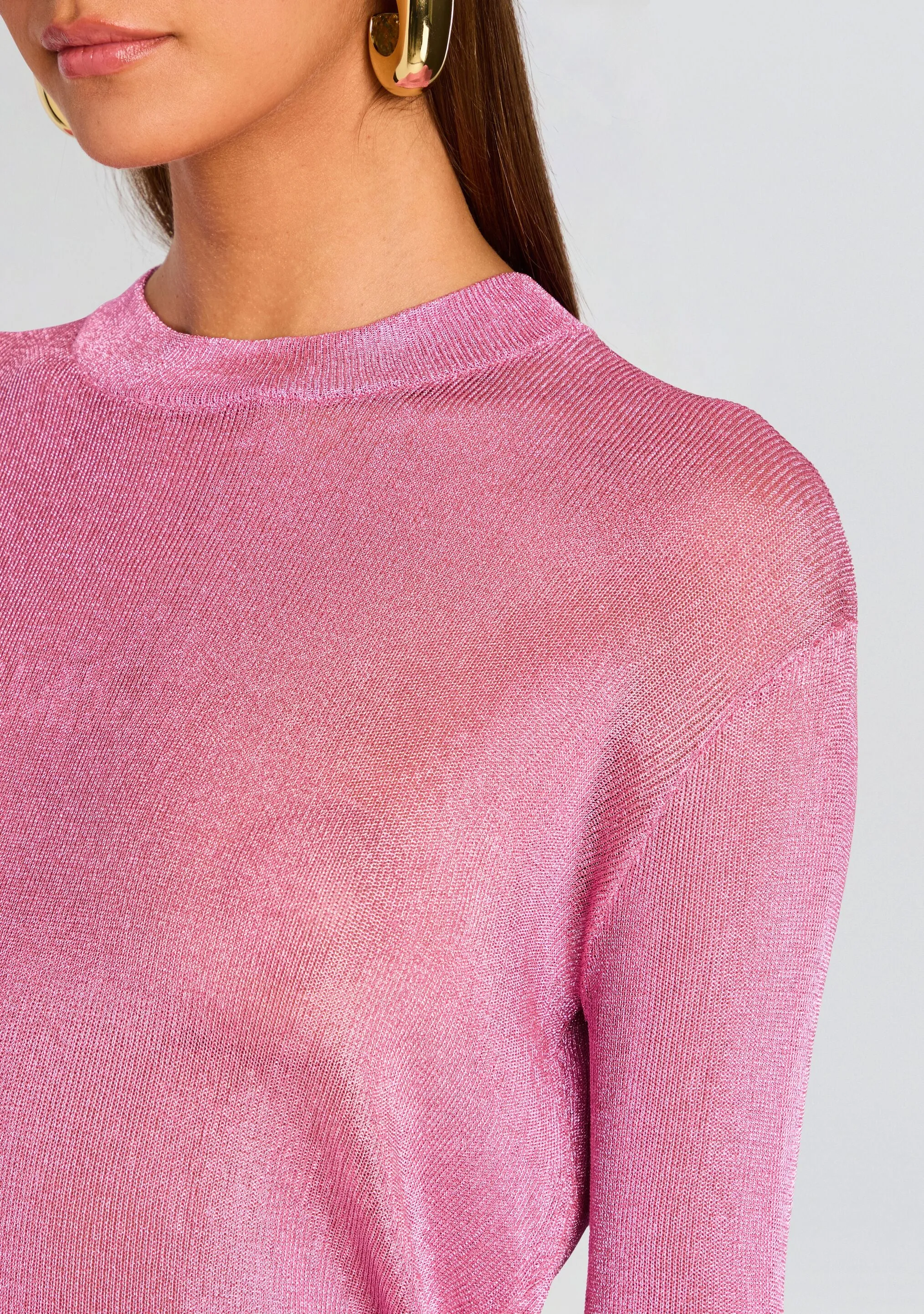 Hana Metallic Knit Top sold by Retrofete product image thumbnail 2