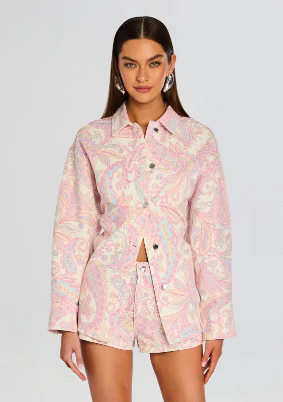 Aurelie Denim Shirt sold by Retrofete