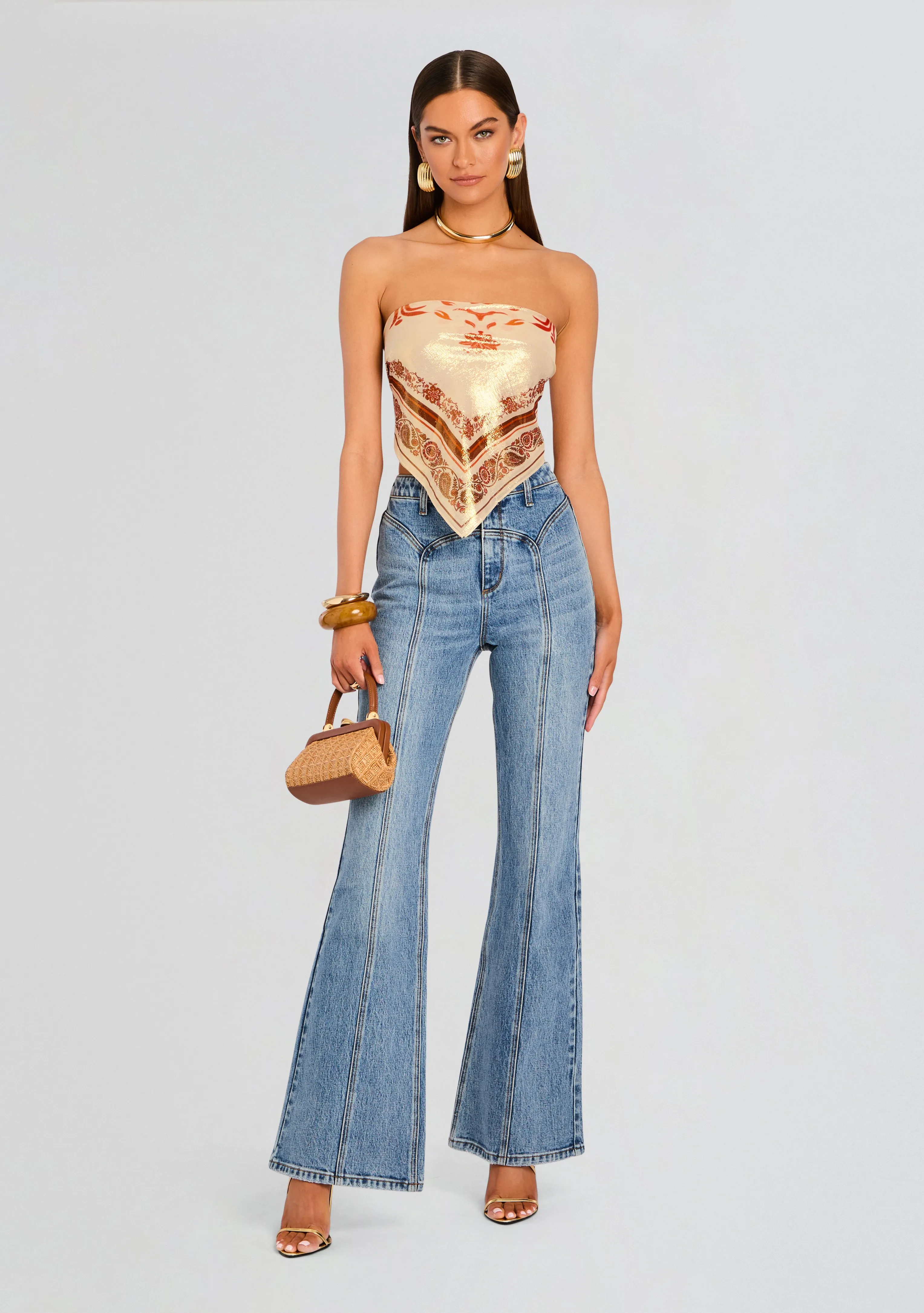 Maelle Denim Pant sold by Retrofete product image thumbnail 5
