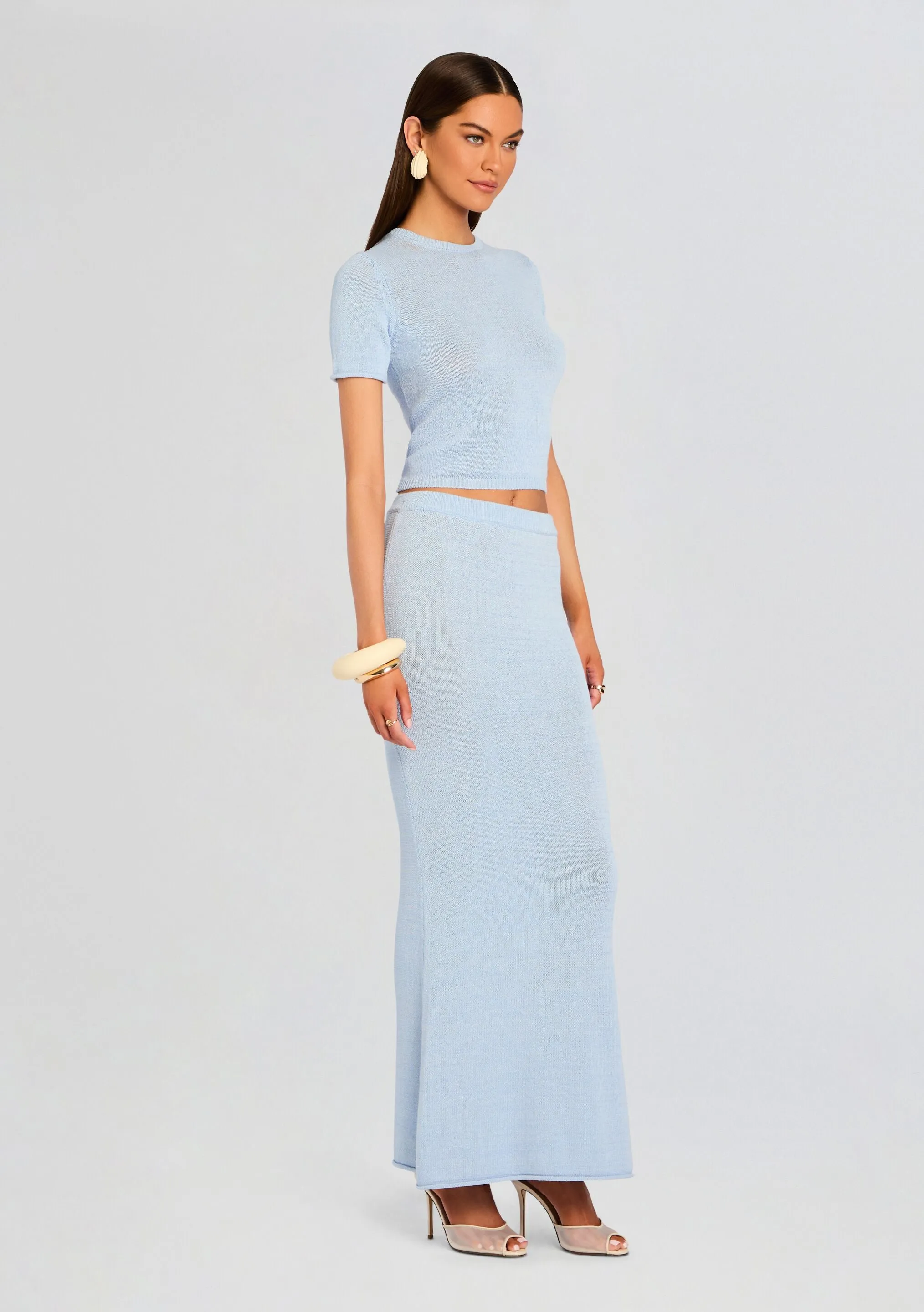 Kora Knit Maxi Skirt sold by Retrofete product image thumbnail 3