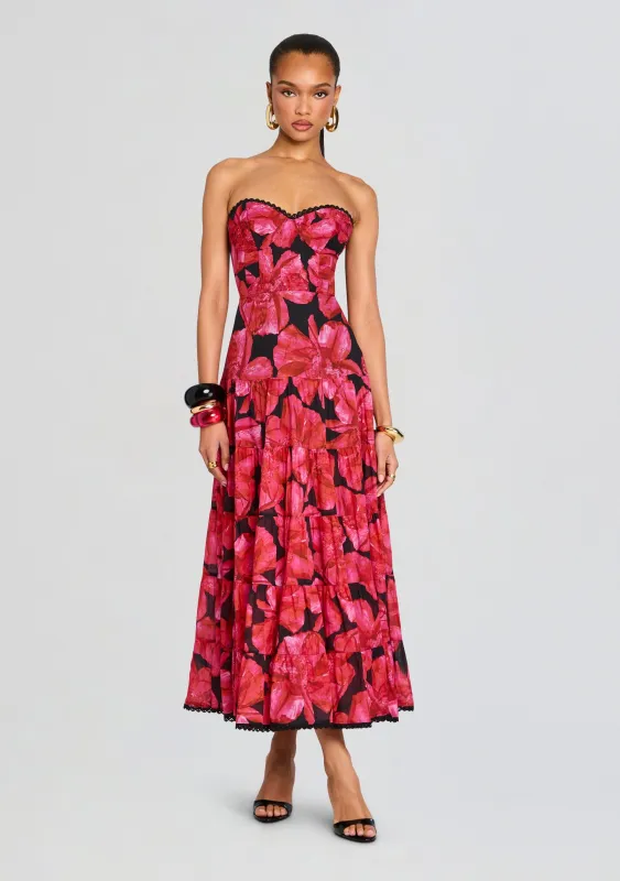 Ambar Long Dress sold by Retrofete