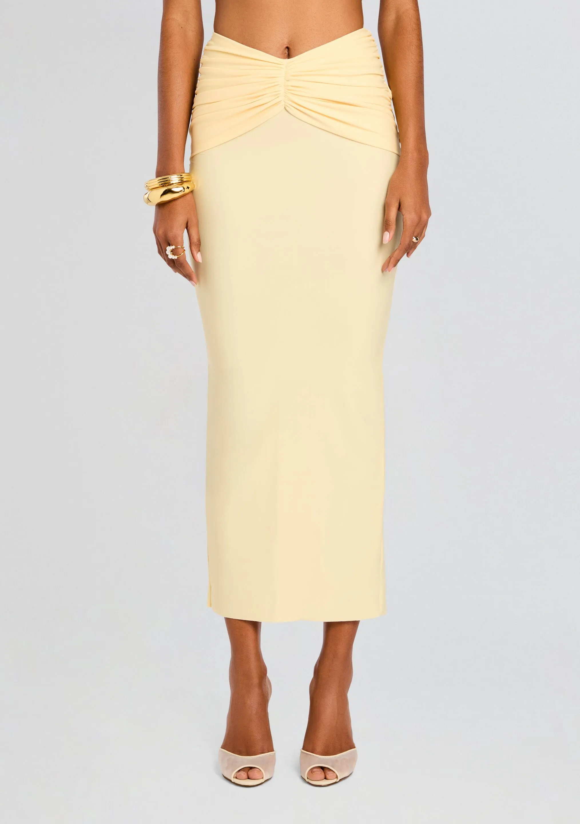 Mirabell Maxi Skirt sold by Retrofete