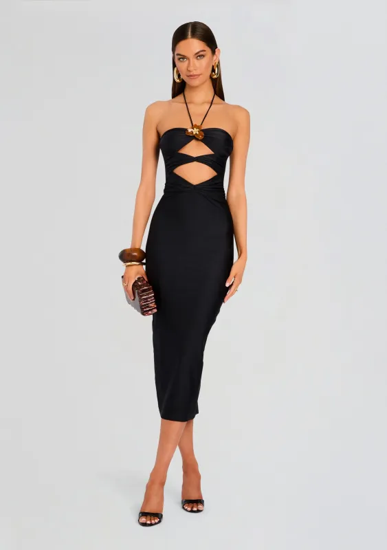 Holly Midi Dress sold by Retrofete