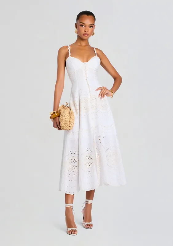 Catta Long Dress sold by Retrofete