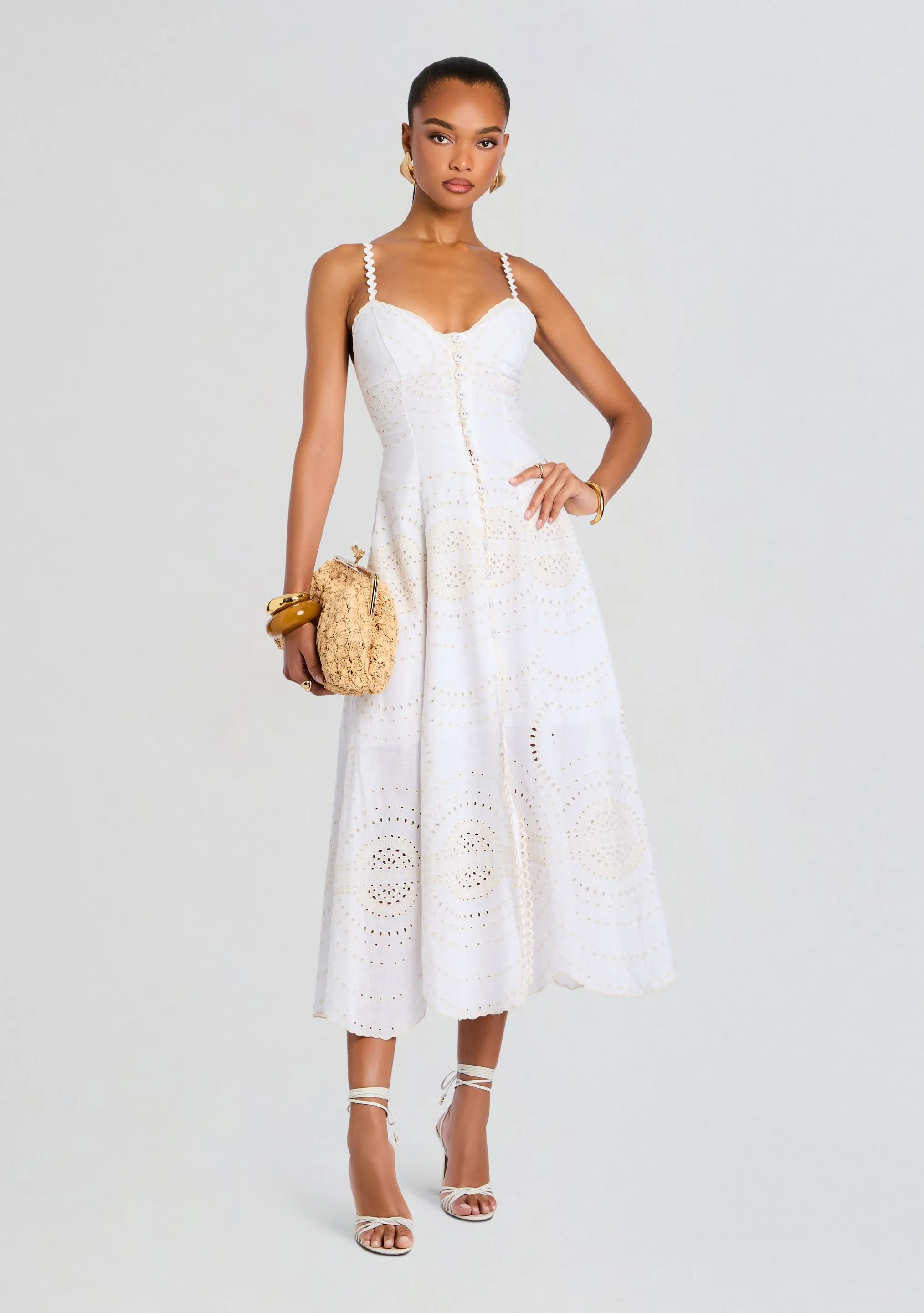 Catta Long Dress sold by Retrofete