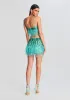 Tai Feather Skirt sold by Retrofete