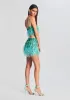 Tai Feather Skirt sold by Retrofete