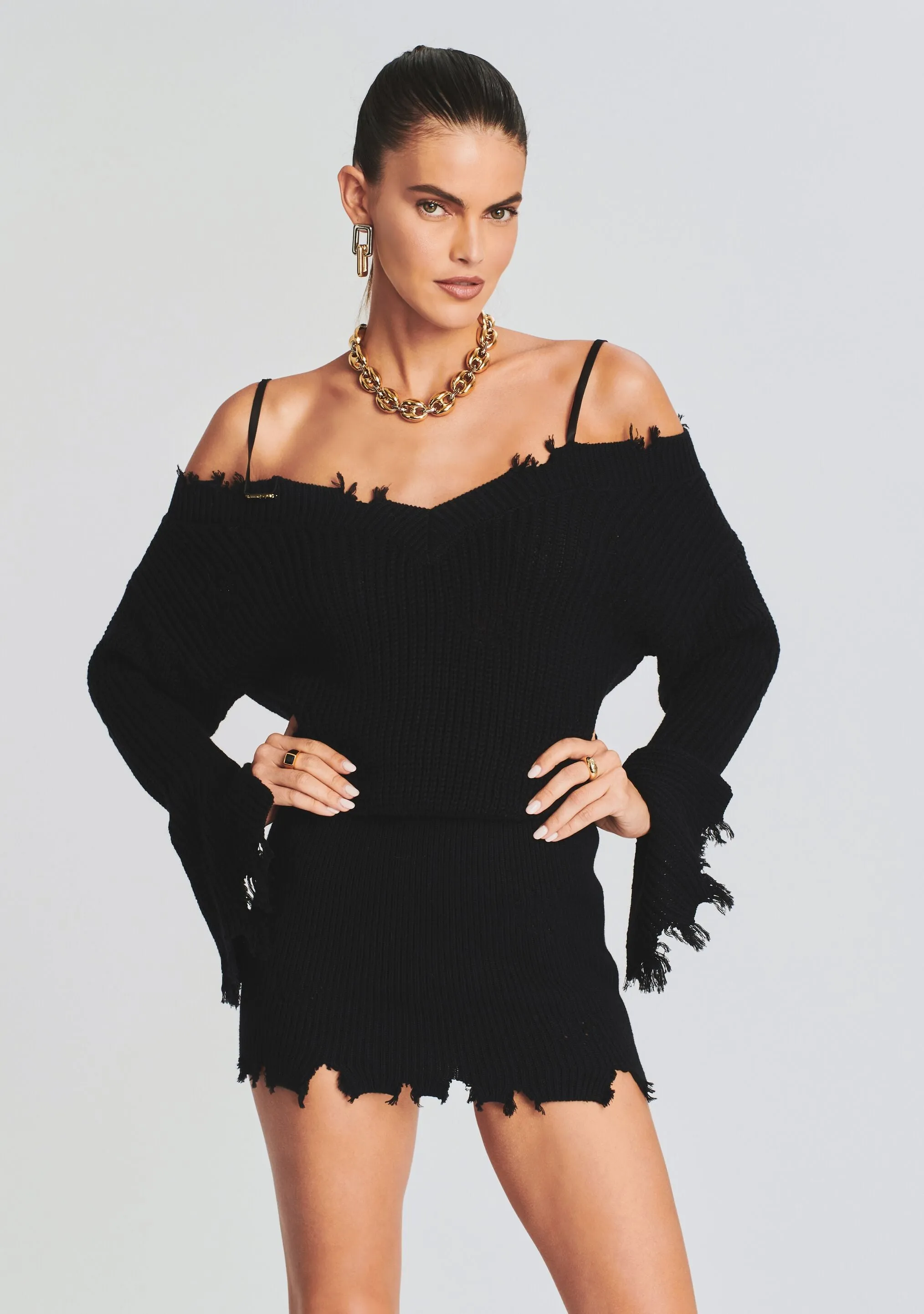 Maude Sweater Dress sold by Retrofete product image thumbnail 2