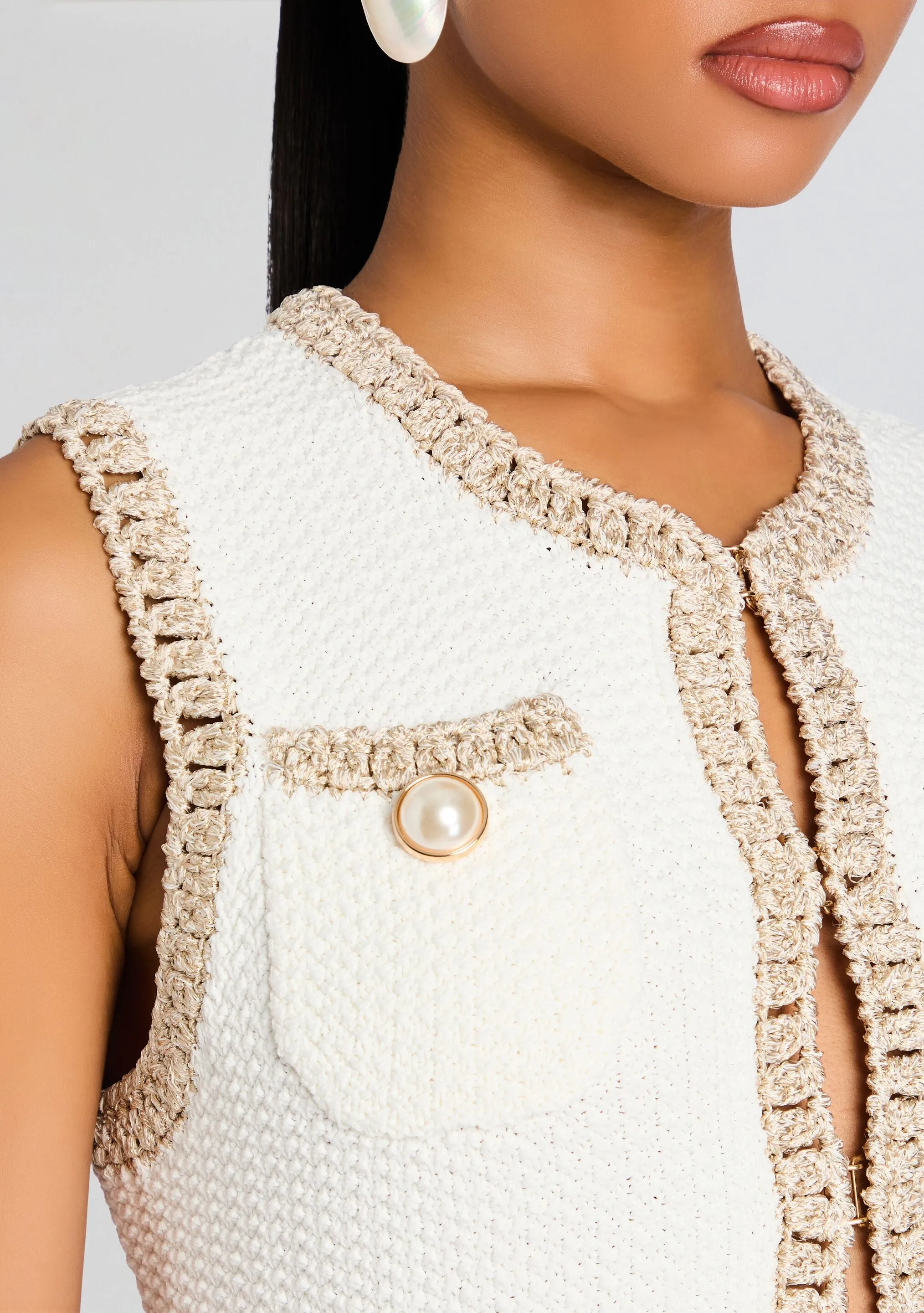 Peppa Knit Vest sold by Retrofete product image thumbnail 2