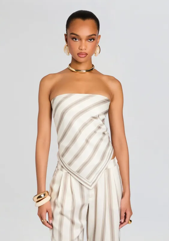 Hark Satin Top sold by Retrofete