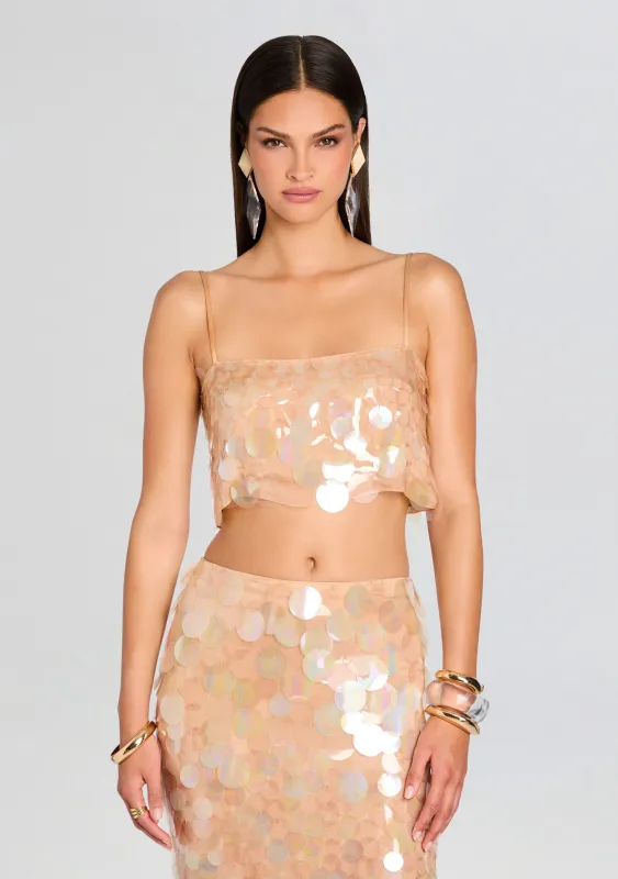 Leia Sequin Tank sold by Retrofete