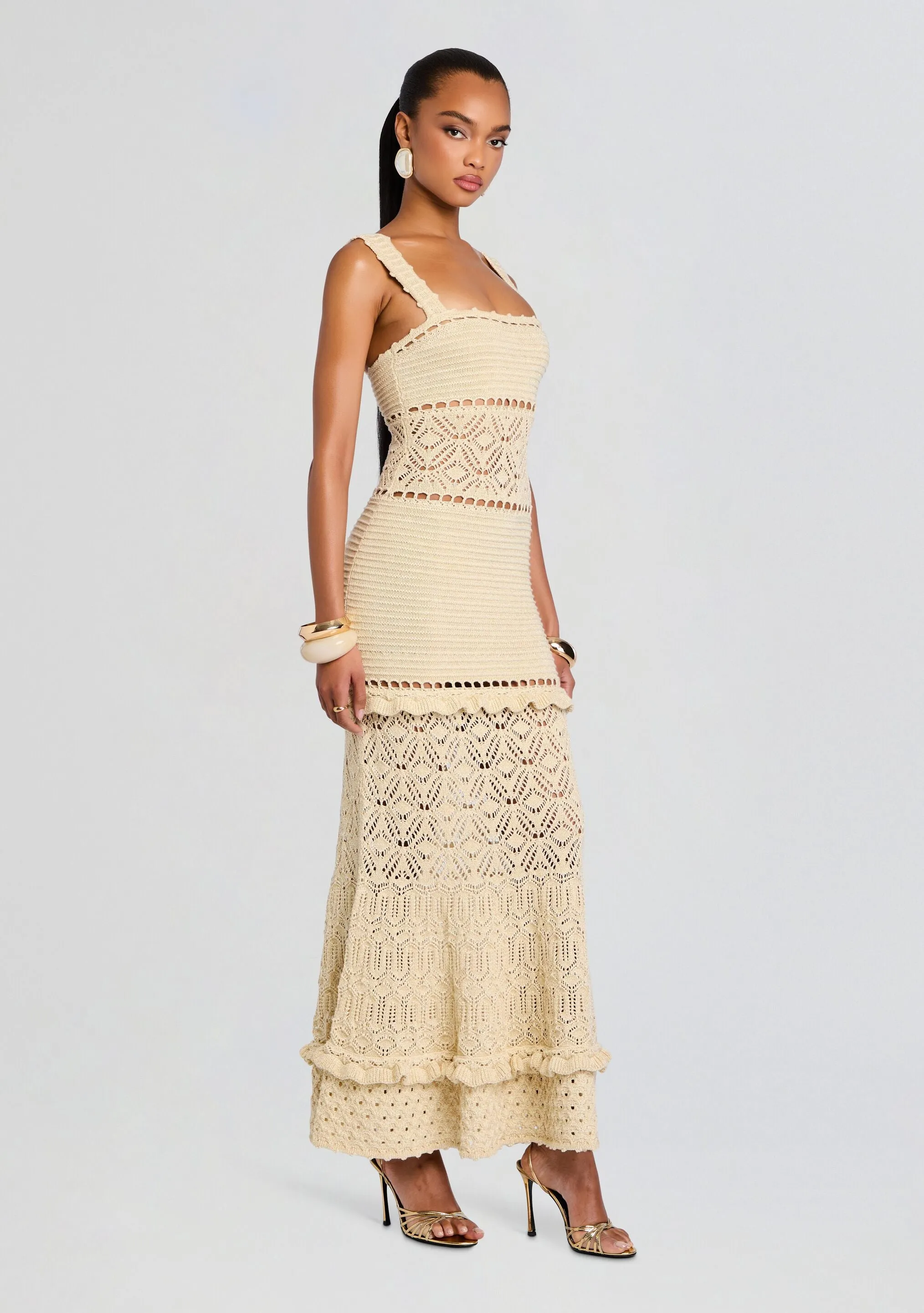 Winona Crochet Dress sold by Retrofete product image thumbnail 3
